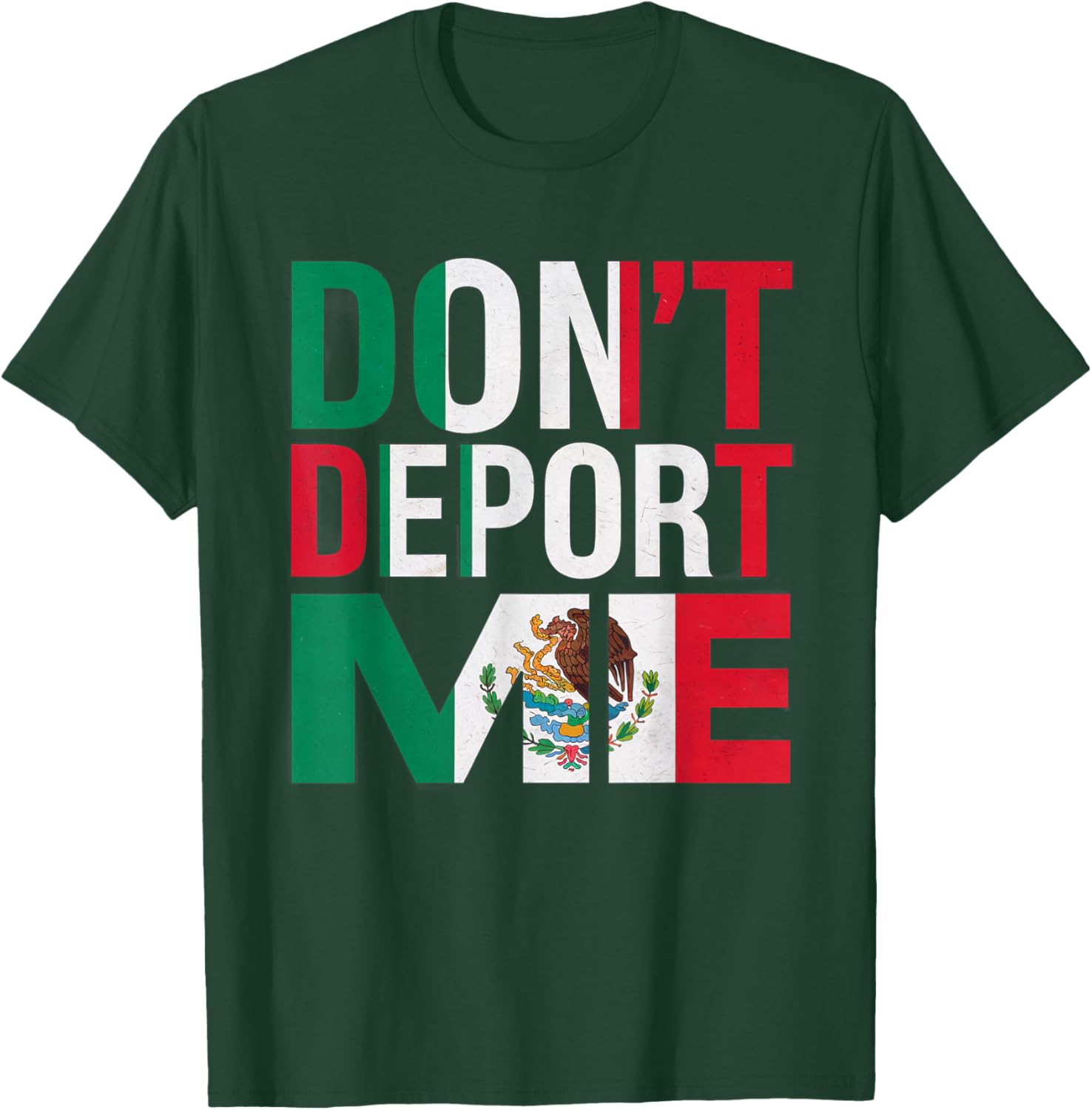 Funny Don't Deport Me I'm American Mexican T-Shirt for Casual Wear - 8