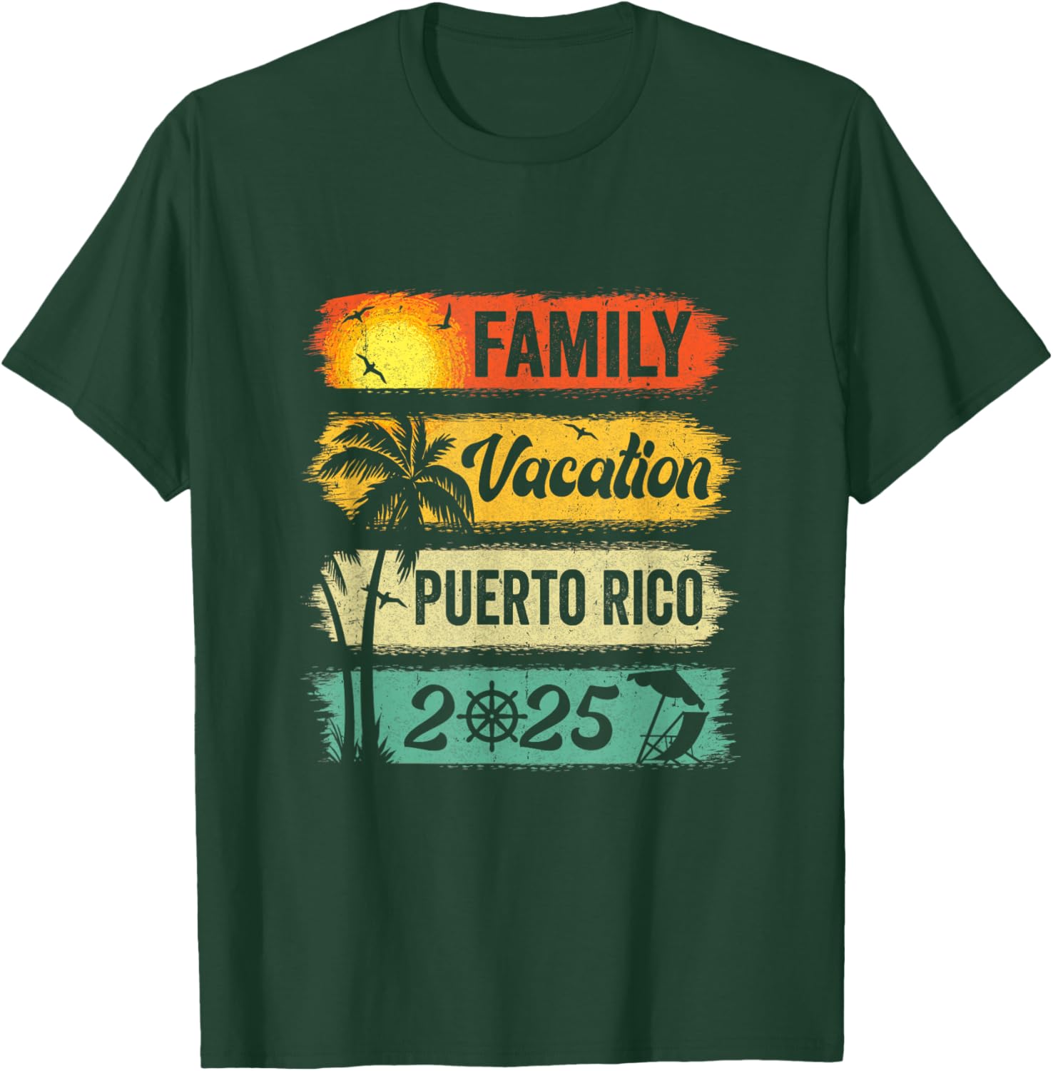 Funny Matching Family T-Shirt for Puerto Rico Vacation 2025 Fun Gear - 24