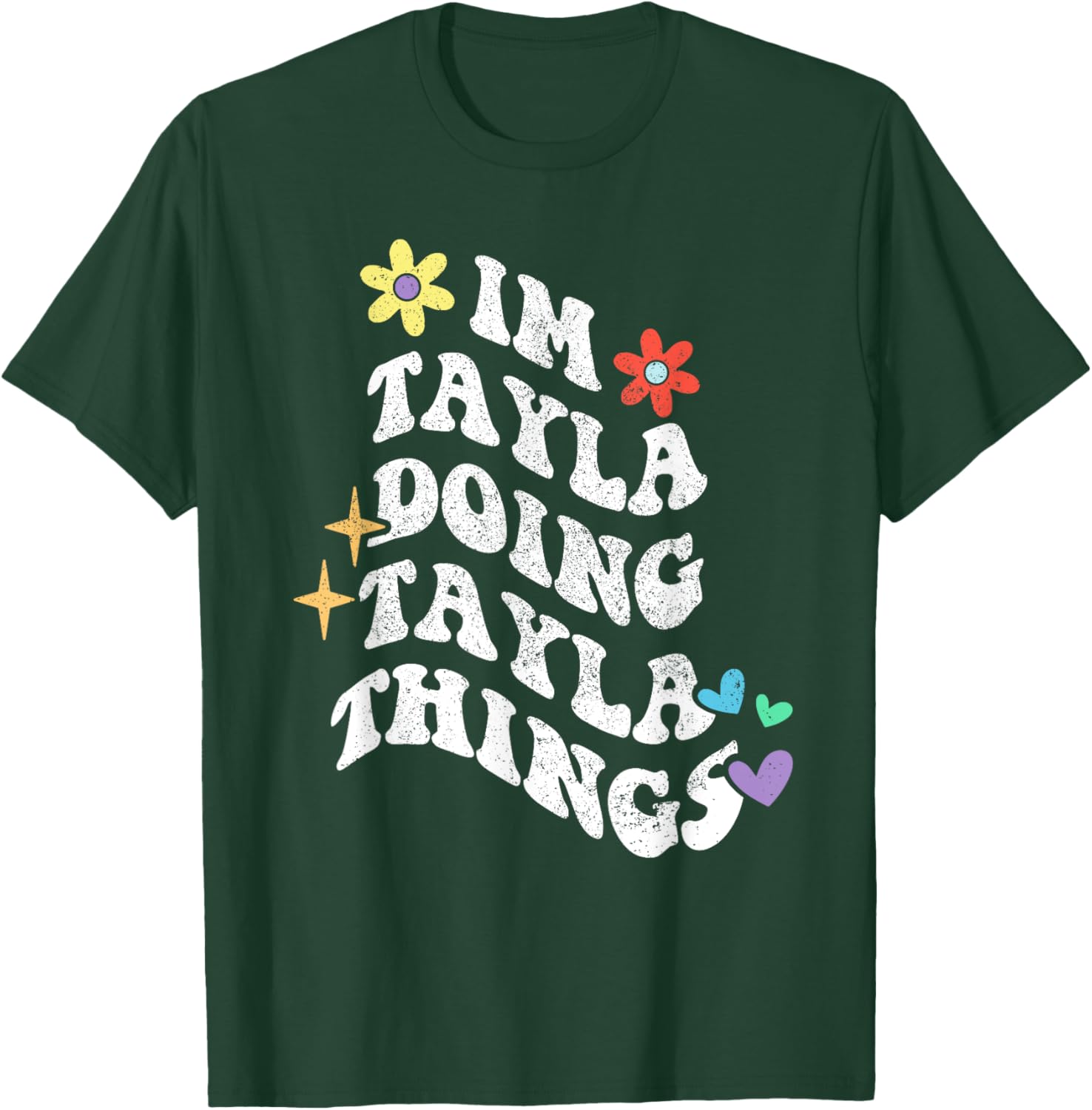 Funny Retro Tayla Doing Her Thing Mother's Day T-Shirt for Moms - 25