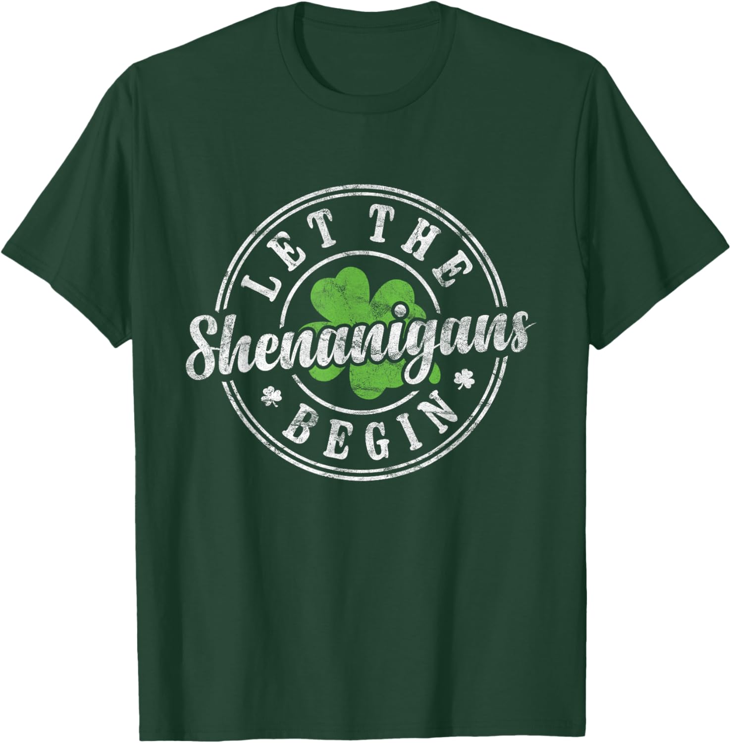 Let The Shenanigans Begin St Patricks Day T-Shirt for Men and Women - 11