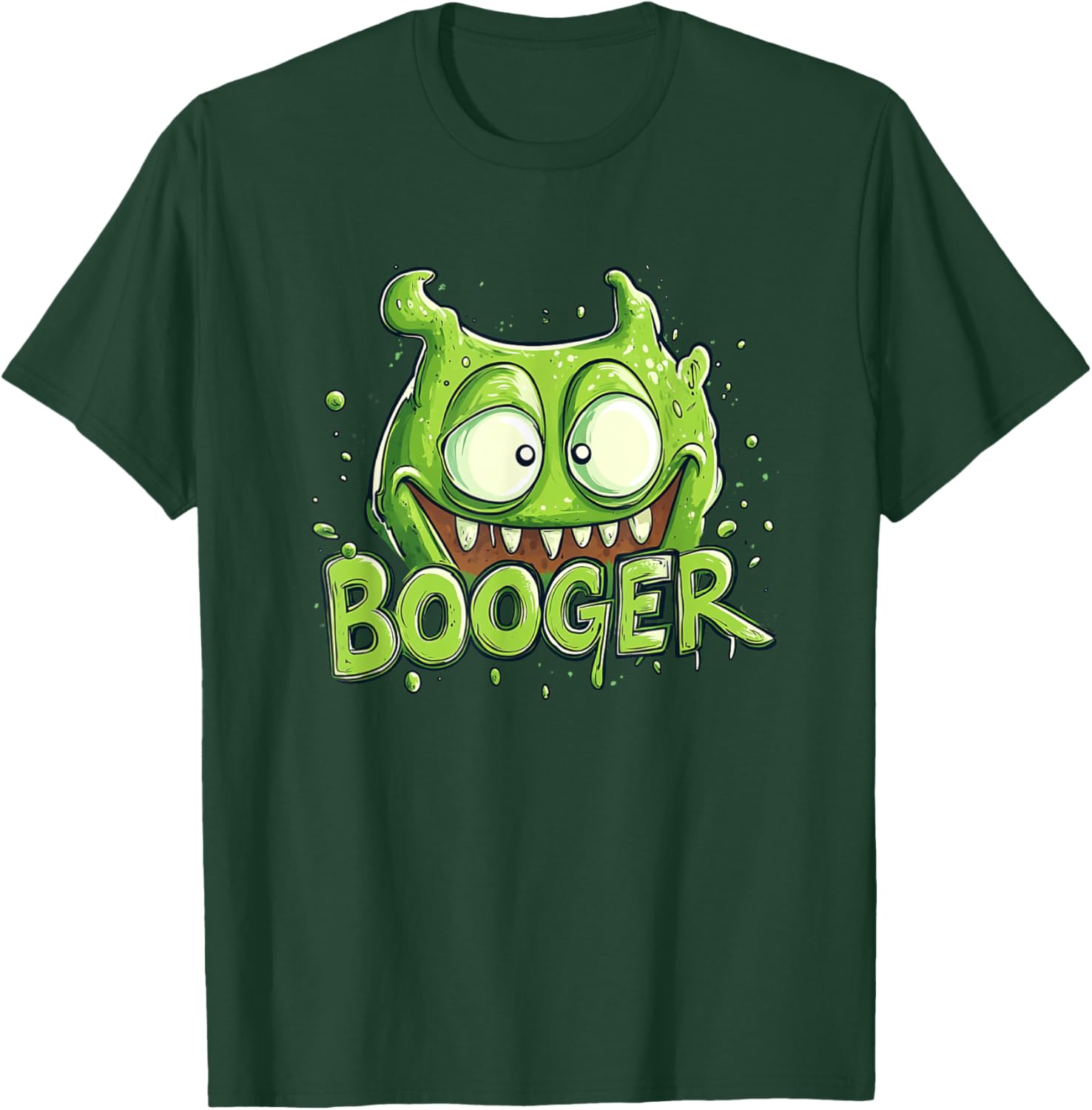 Fun Booger Monster Costume T-Shirt for Boys and Girls - Cute & Comfy Wear - 10