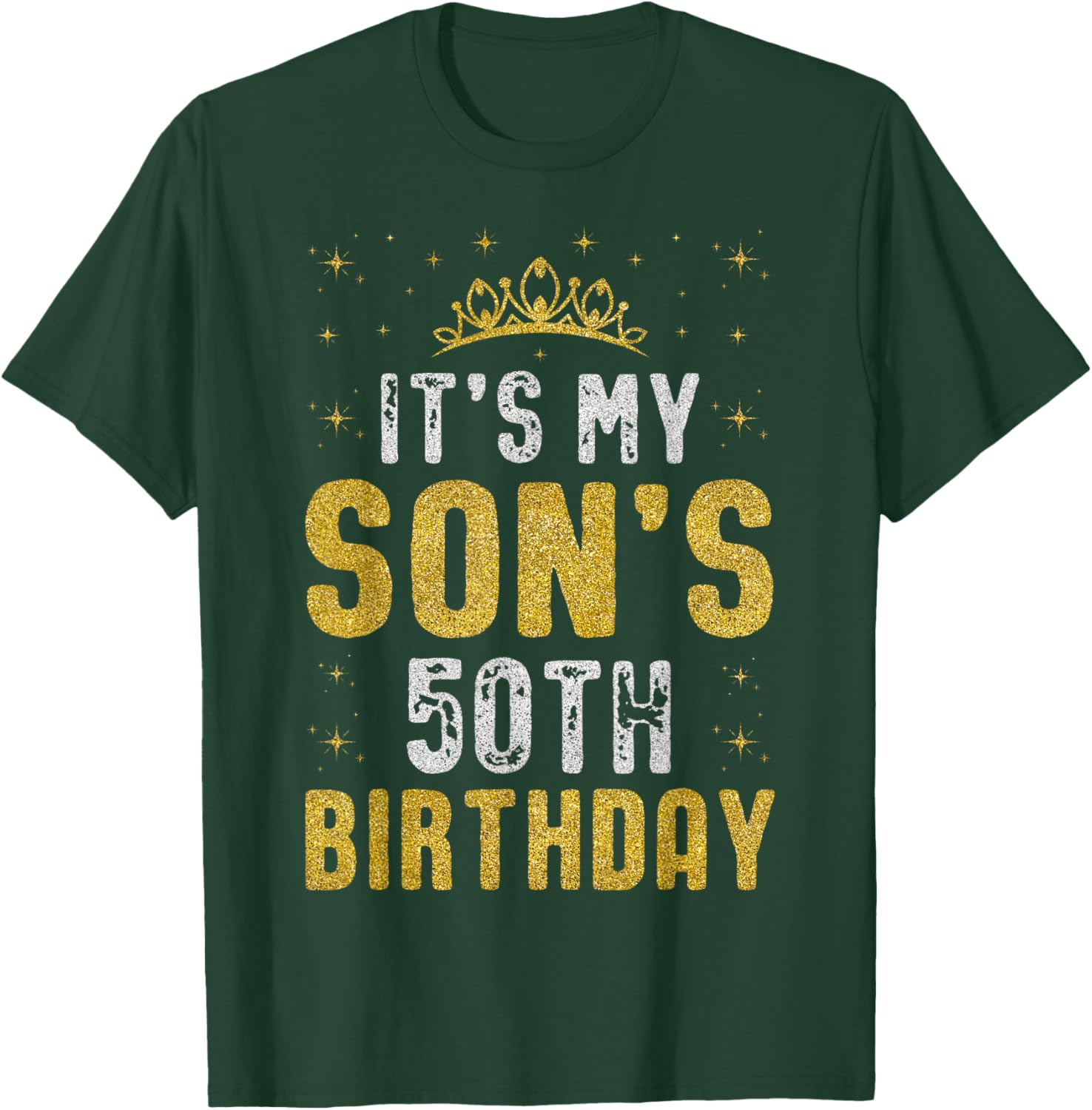 Happy 50th Birthday Son T-Shirt Vintage 1975 Milestone Celebration - 1