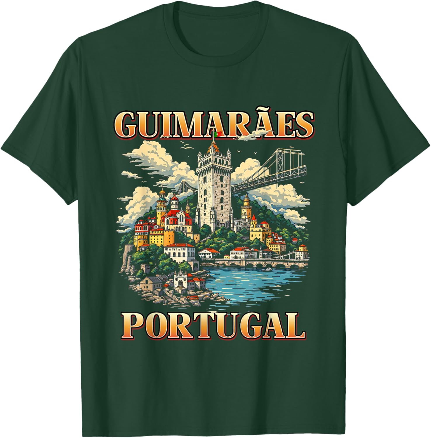 Guimaraes Souvenir T-Shirt for Portugal Travel Memories - 7