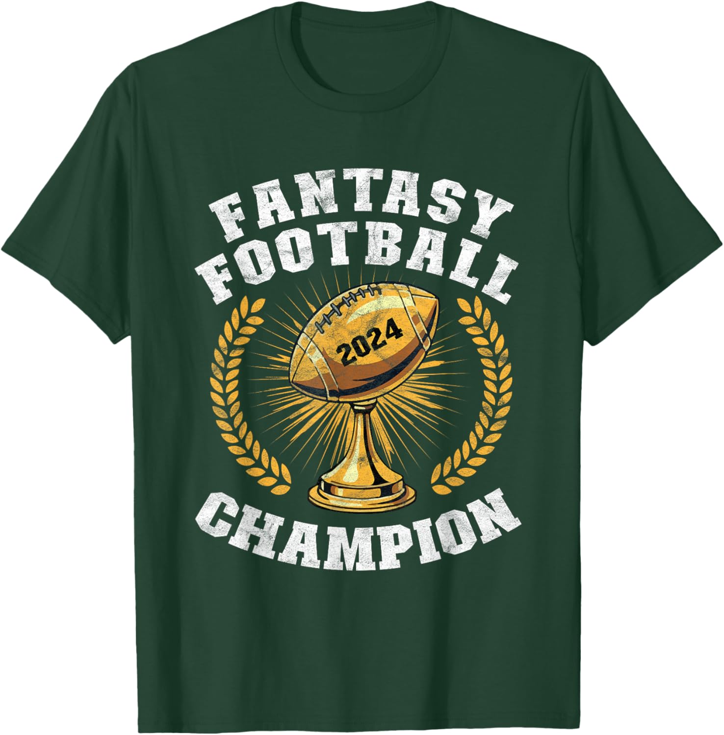 Fantasy Football Champion T-Shirt 2024 for Men and Boys Gift - 3