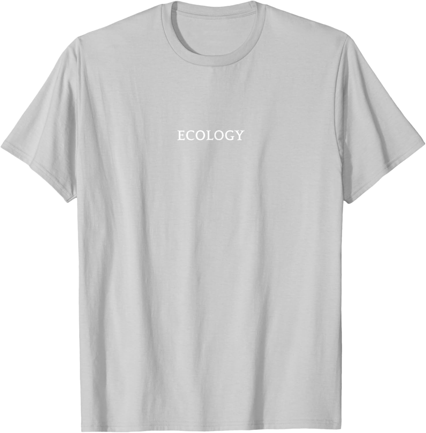 Eco-Friendly Ecology English Word T-Shirt for Nature Lovers - 28