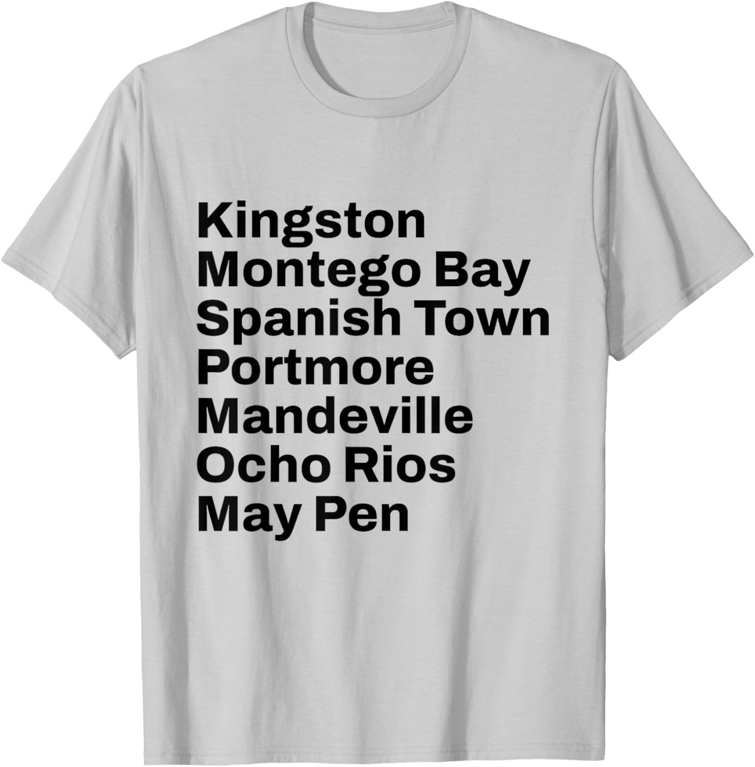 Jamaica Cities and Towns Travel T-Shirt for Adventure Lovers - 4