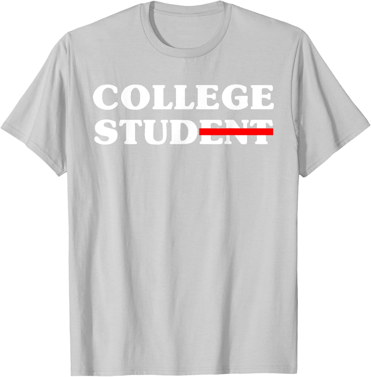 Funny College Student Novelty Tee 2025 Gift for Campus Life - 2