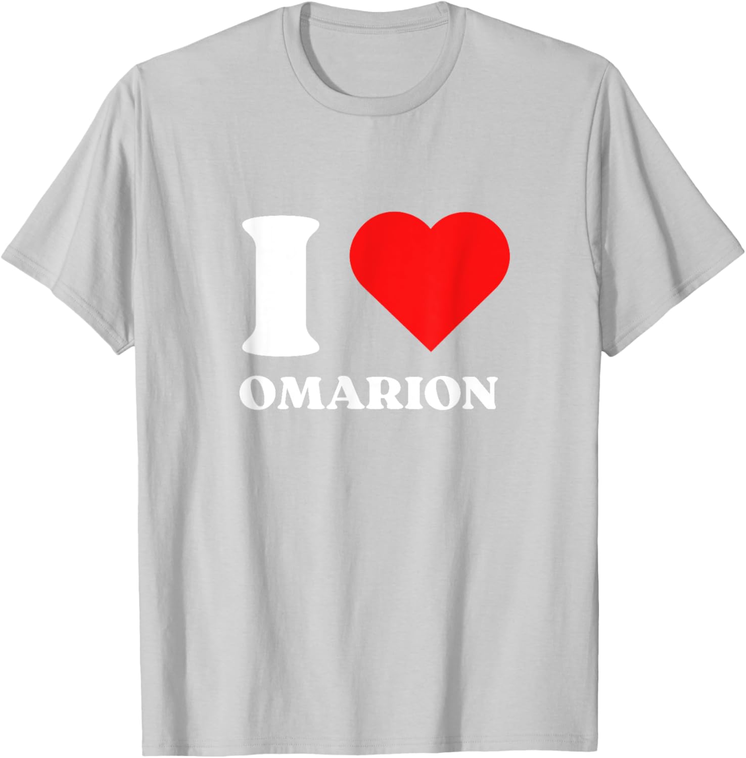 Trendy I Love Omarion Y2K Valentine's Day T-Shirt for Music Lovers - 7