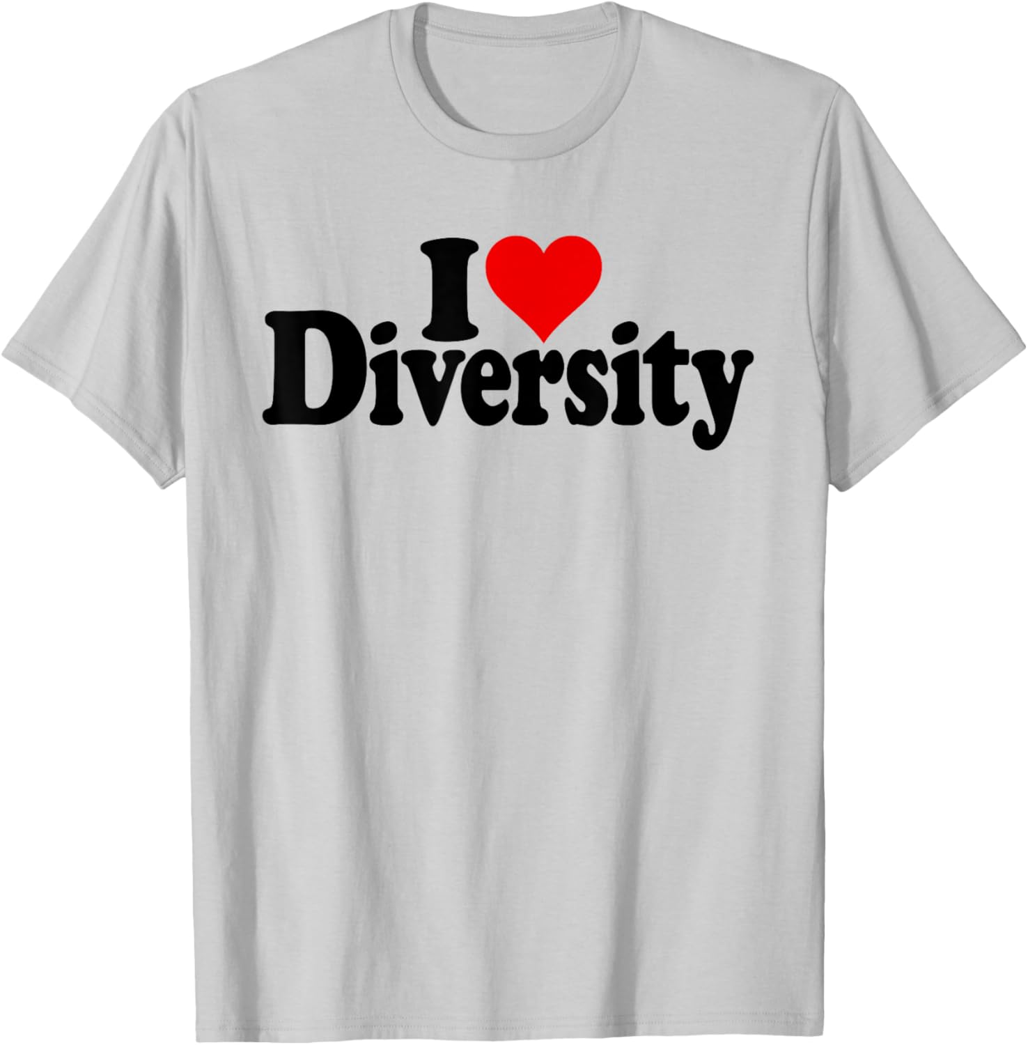 I Love Heart Diversity Strength in Diversity T-Shirt for All Occasions - 12