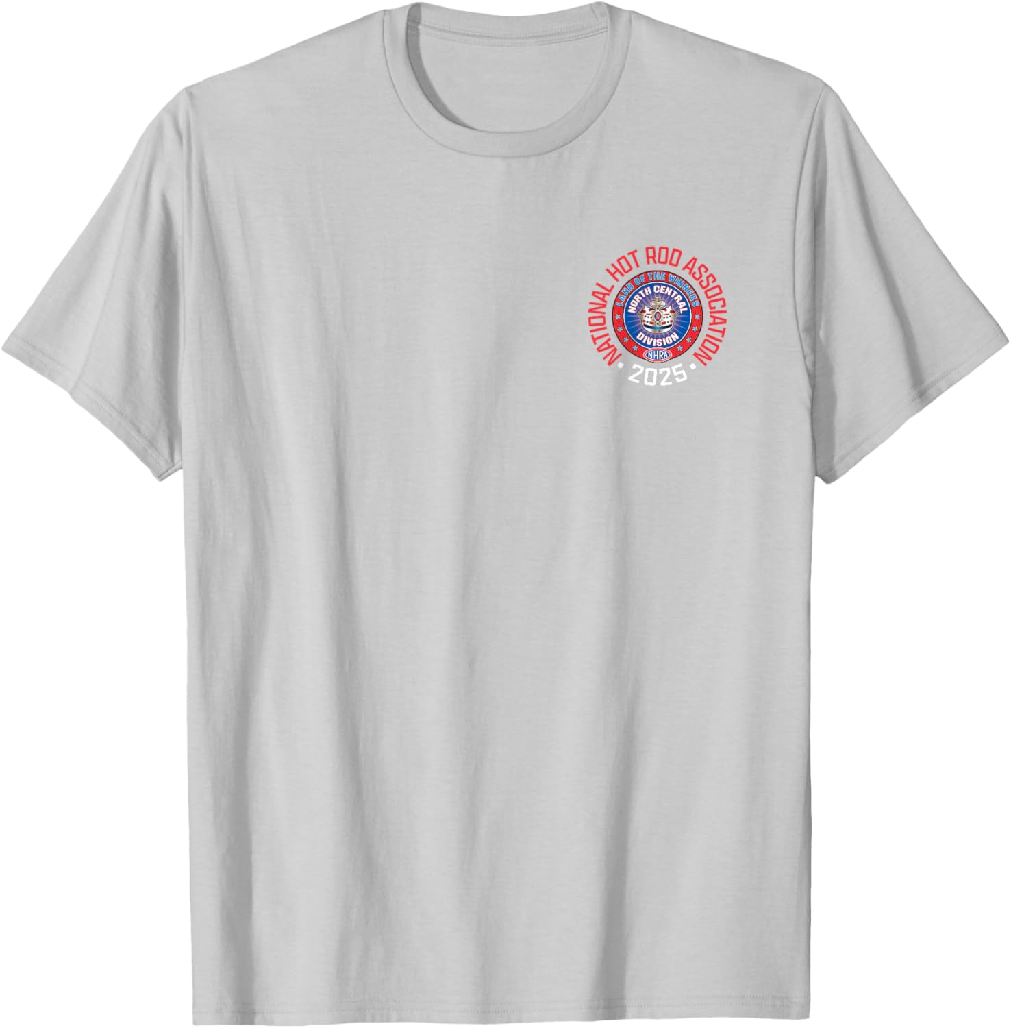 NHRA North Central Division Circle Logo T-Shirt for Racing Fans - 12