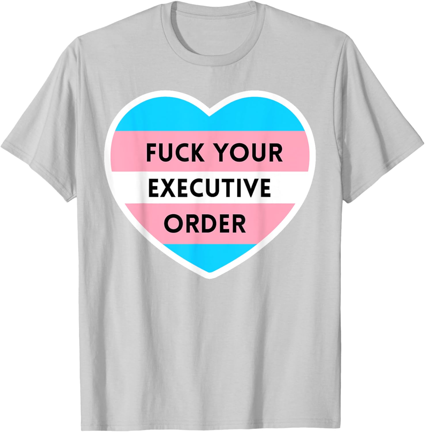 Funny Transgender Heart T-Shirt - Express Yourself with Humor and Pride - 16
