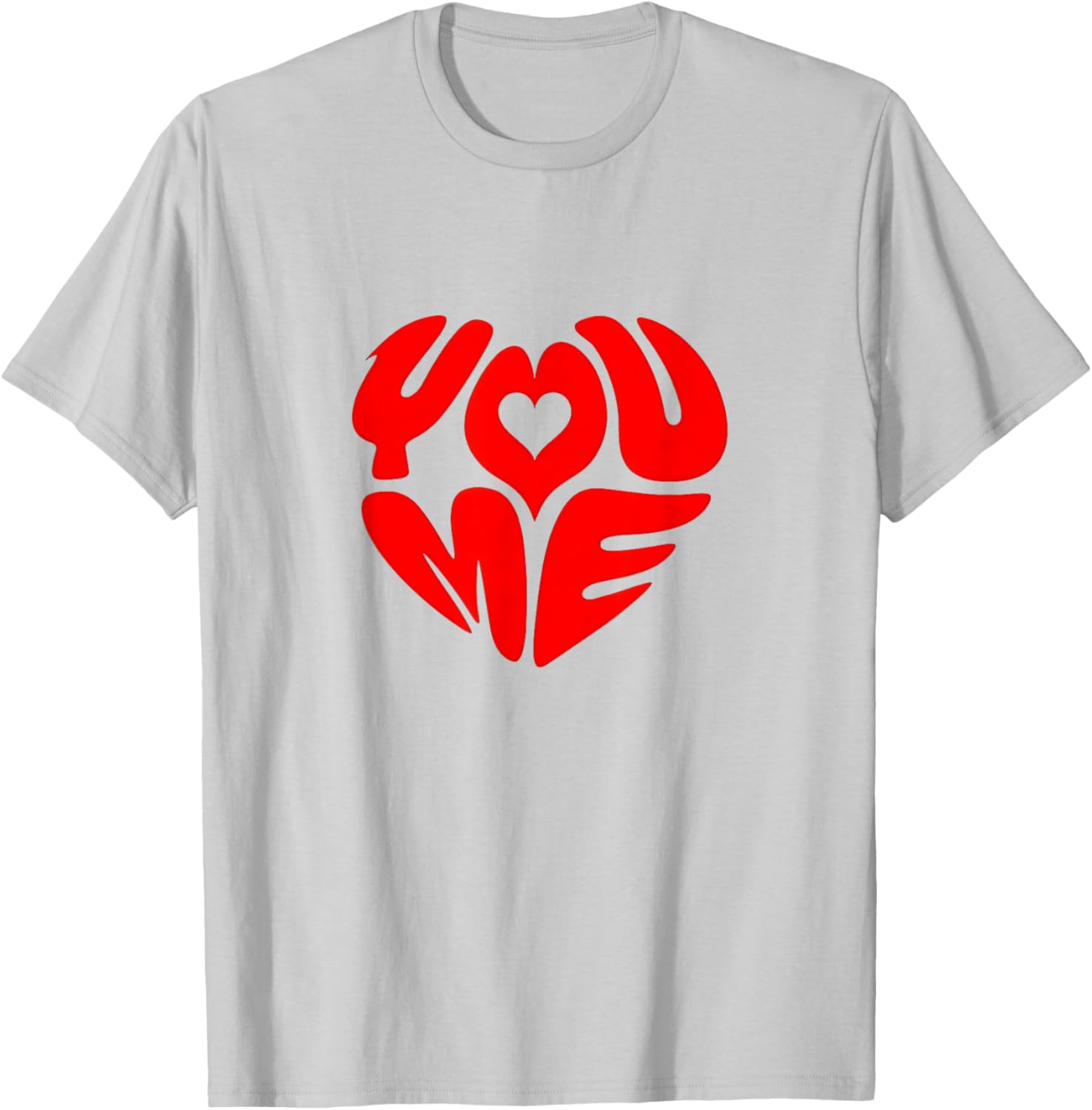 You Love Me Heart Shaped Valentine's Day Lover's T-Shirt for Couples - 3