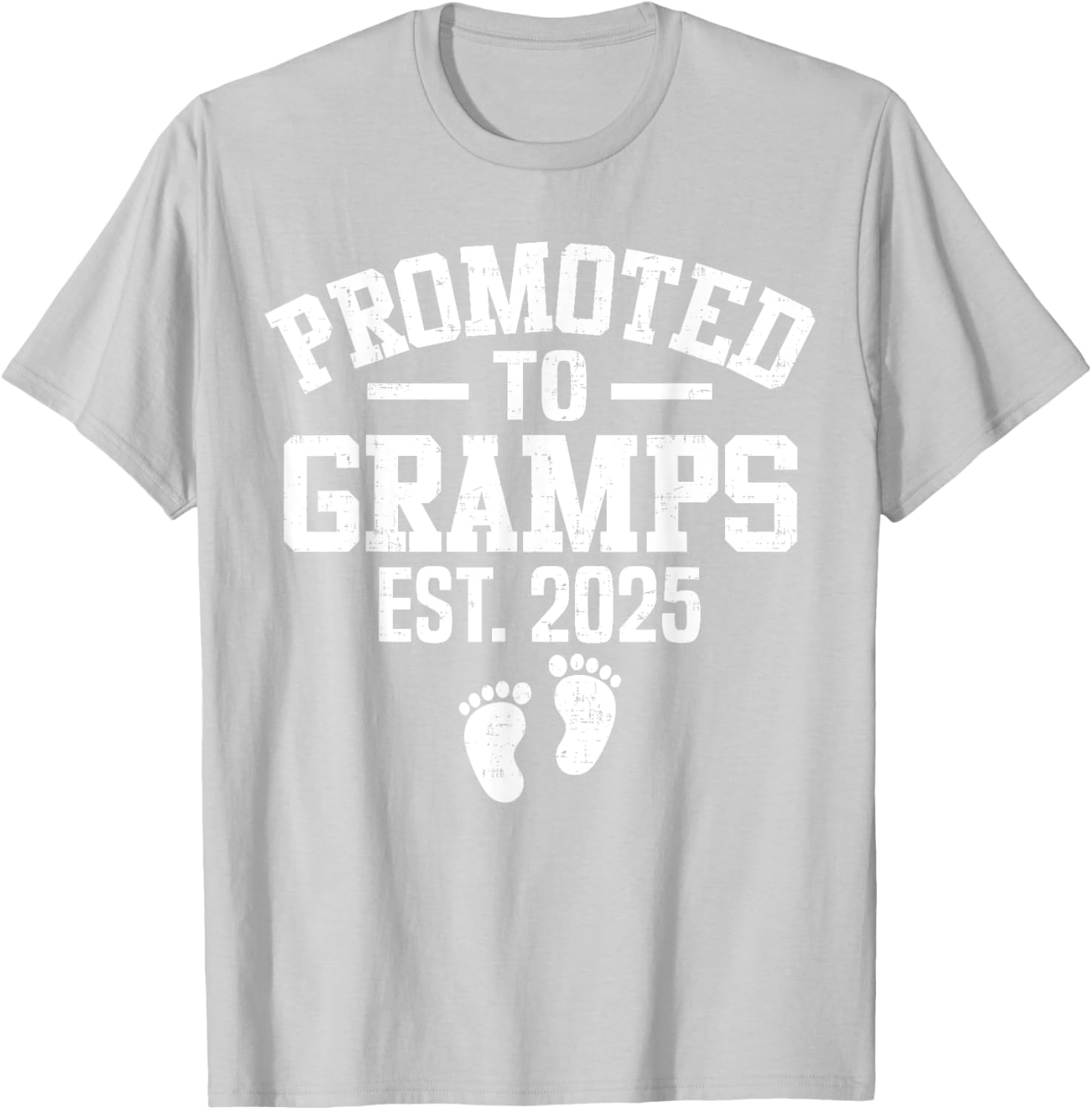 Promoted To Gramps 2025 First Time Grandpa T-Shirt for Men - 26