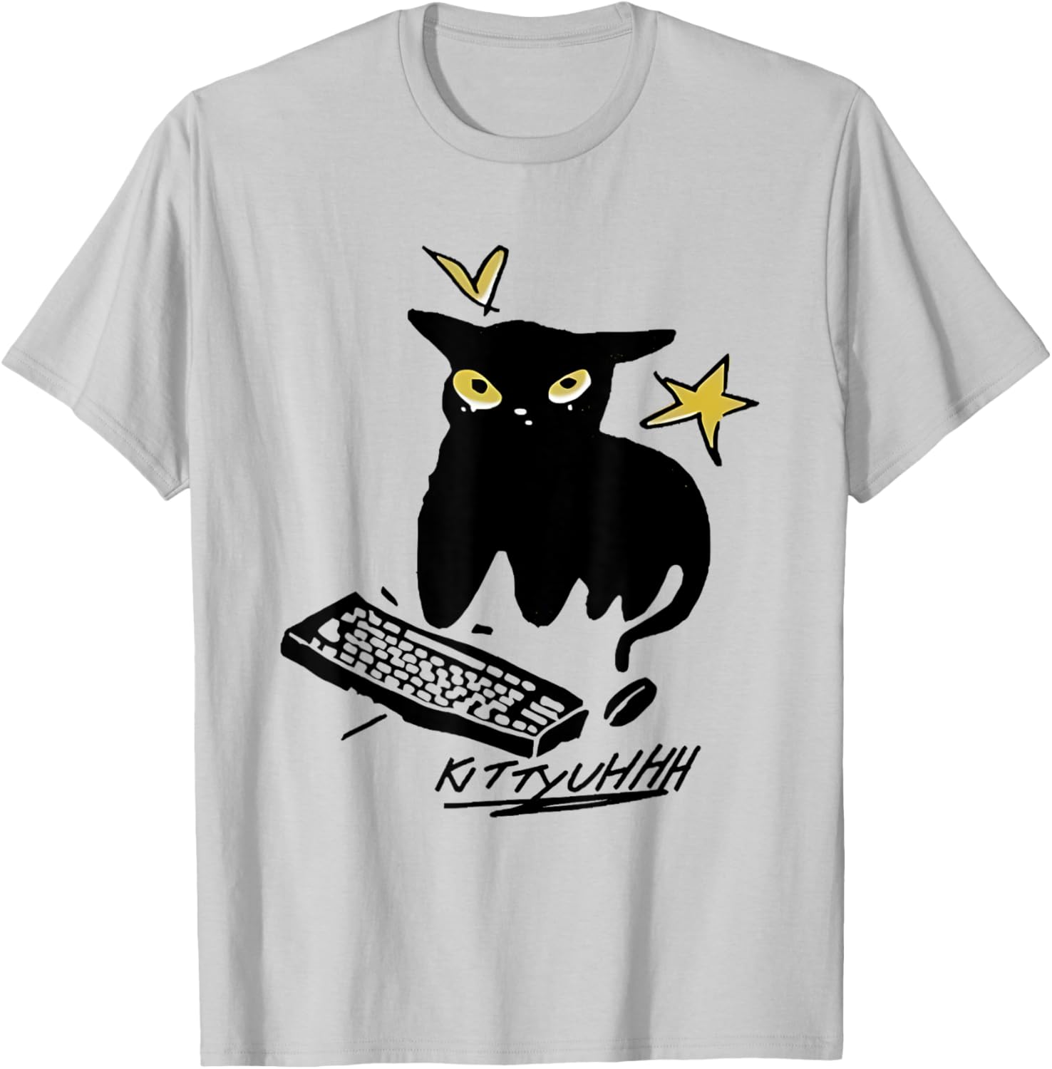 Kittyuhhh Funny T-Shirt for Men and Women - Cute and Quirky Design - 4