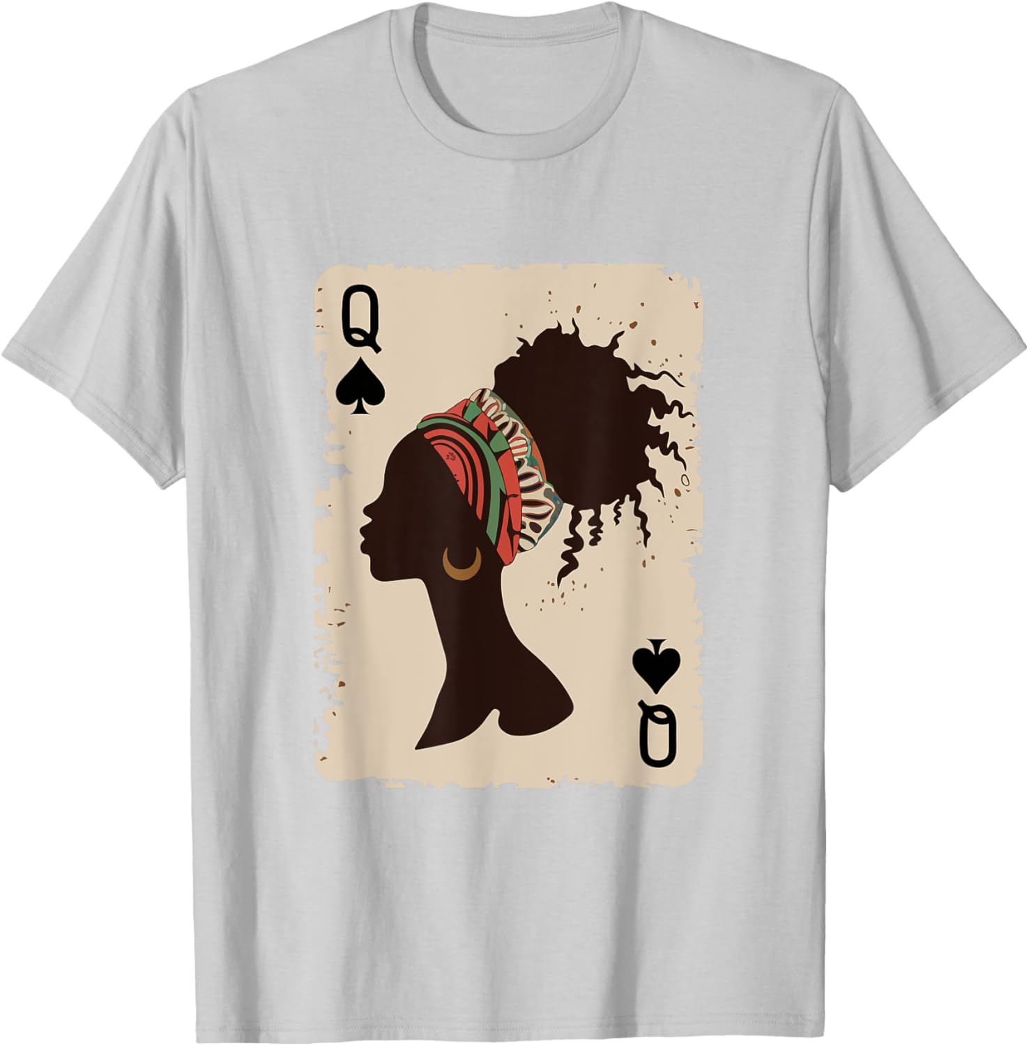 Black Queen Afro T-Shirt Proud Melanin Design for African American Women - 13