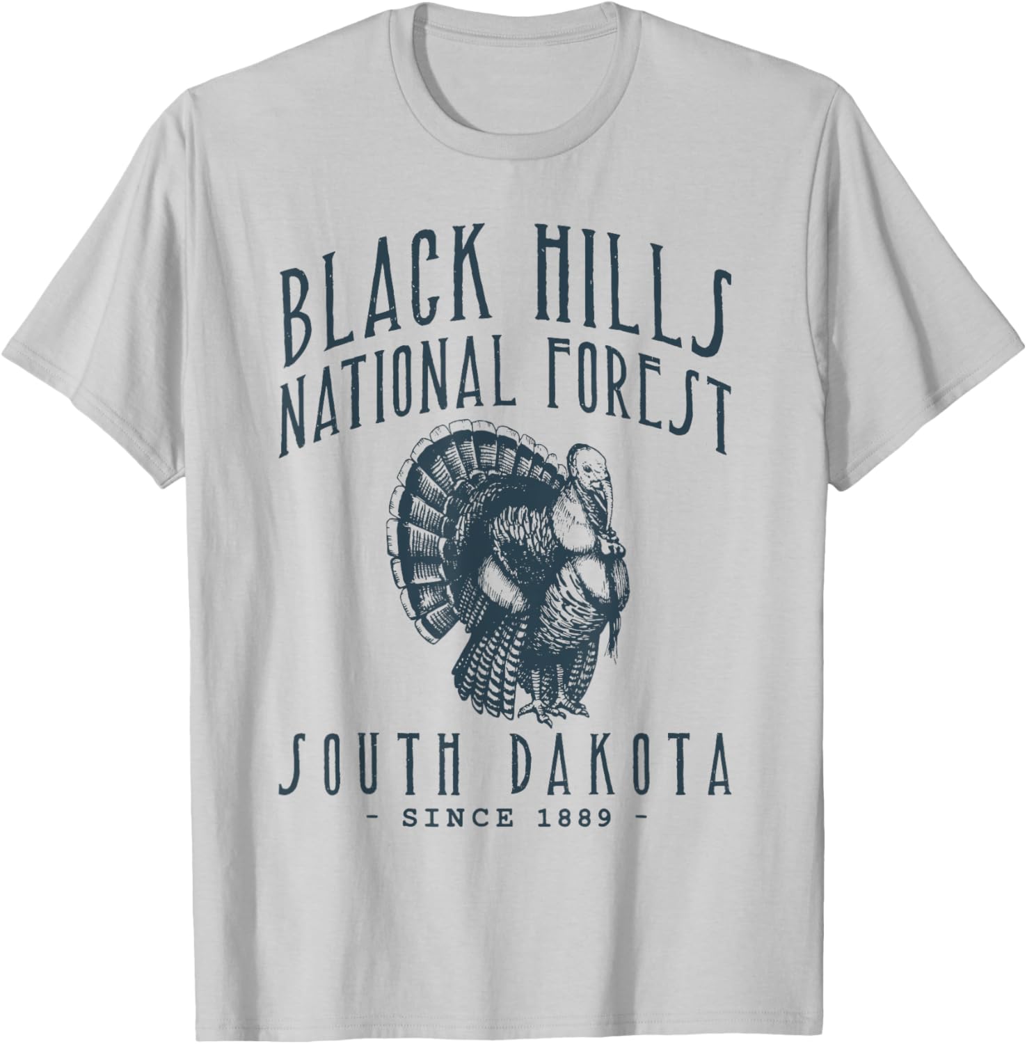 Black Hills Turkey Hunting in South Dakota T-Shirt for Outdoor Enthusiasts - 2