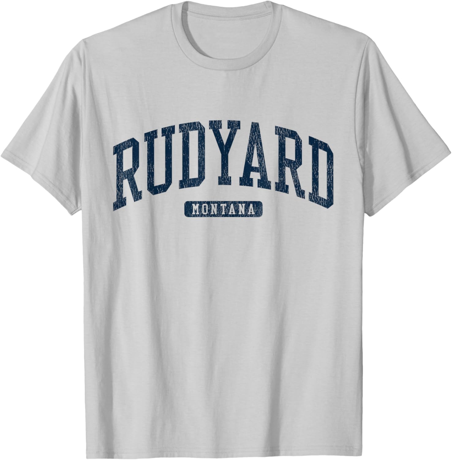 Rudyard Montana College Blue T-Shirt for Stylish University Fans - 1