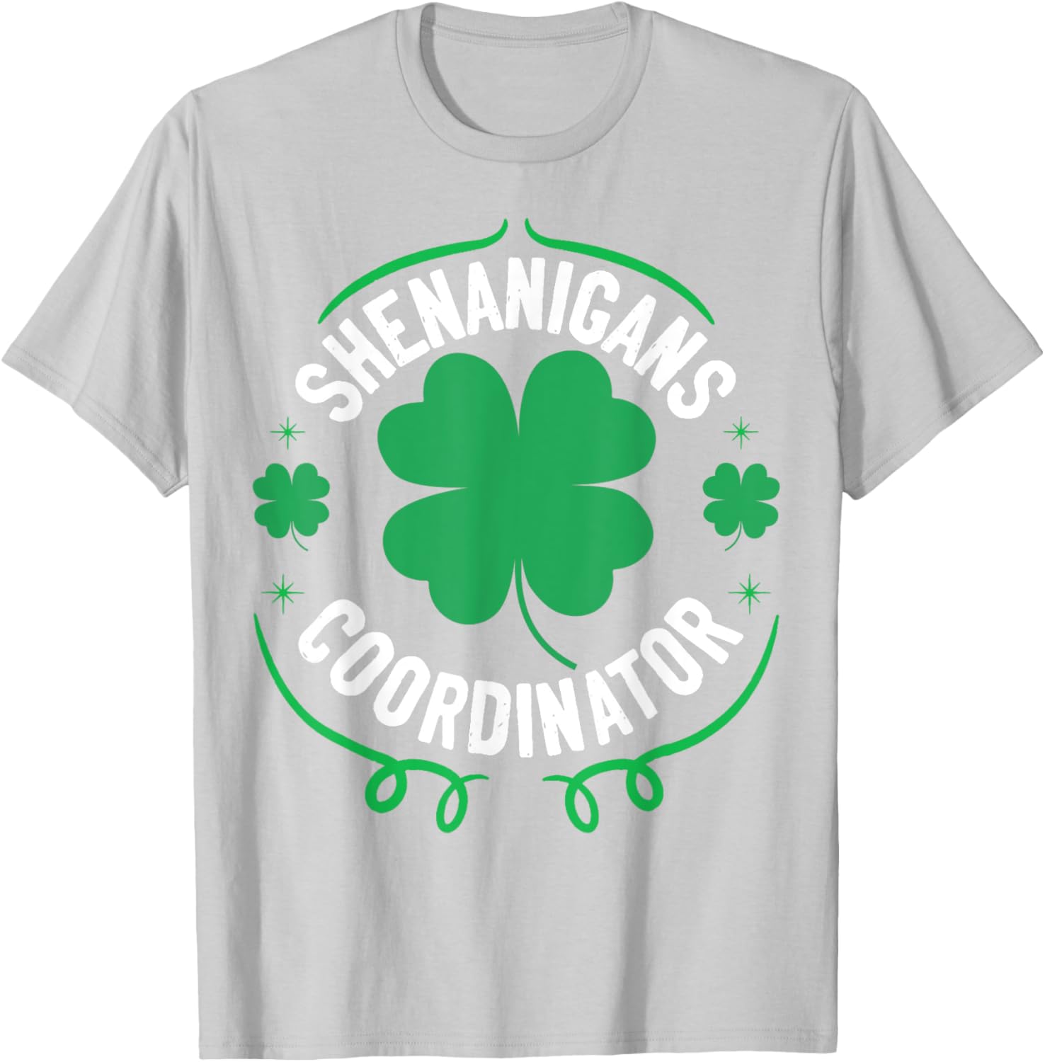Shenanigans Coordinator St Patrick's Day Teacher Matching T-Shirt - 13