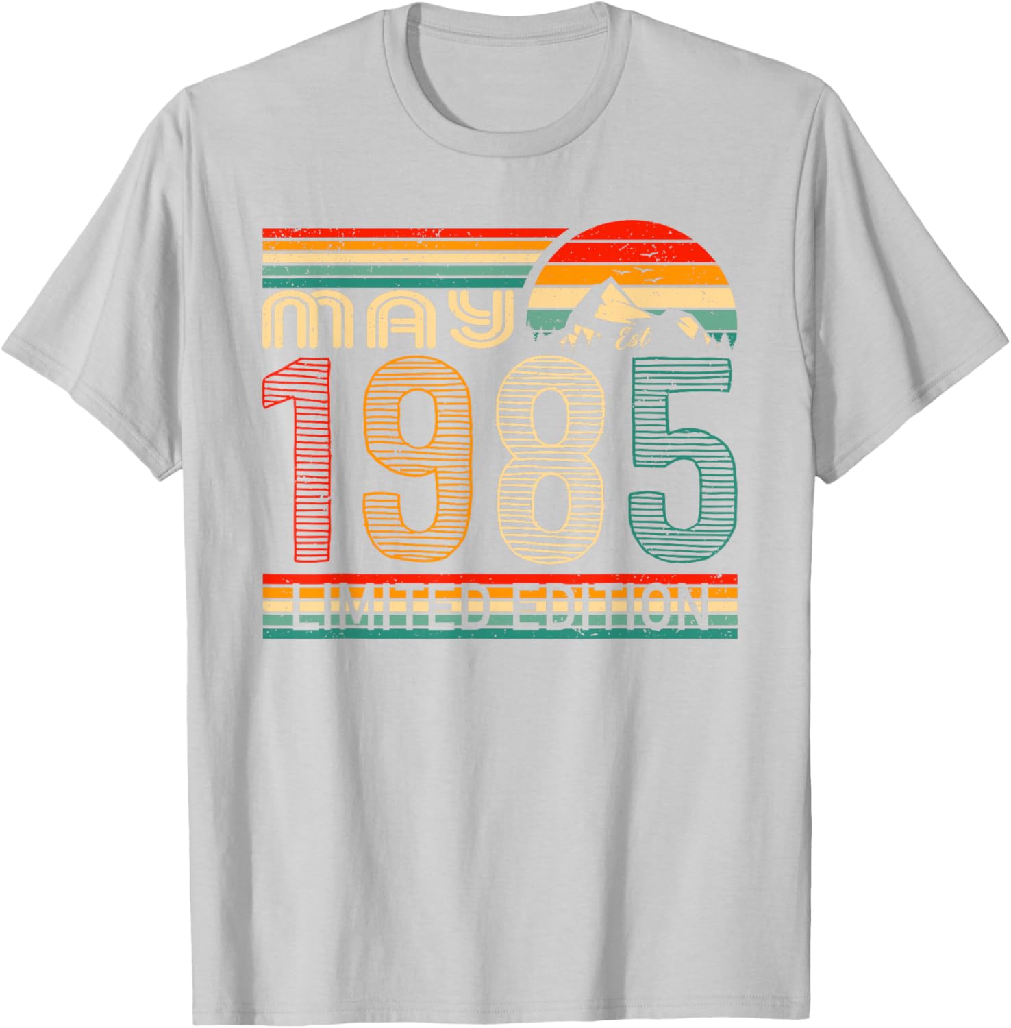 Classic 1985 Vintage Birthday T-Shirt May 1985 Limited Edition Gift - 10