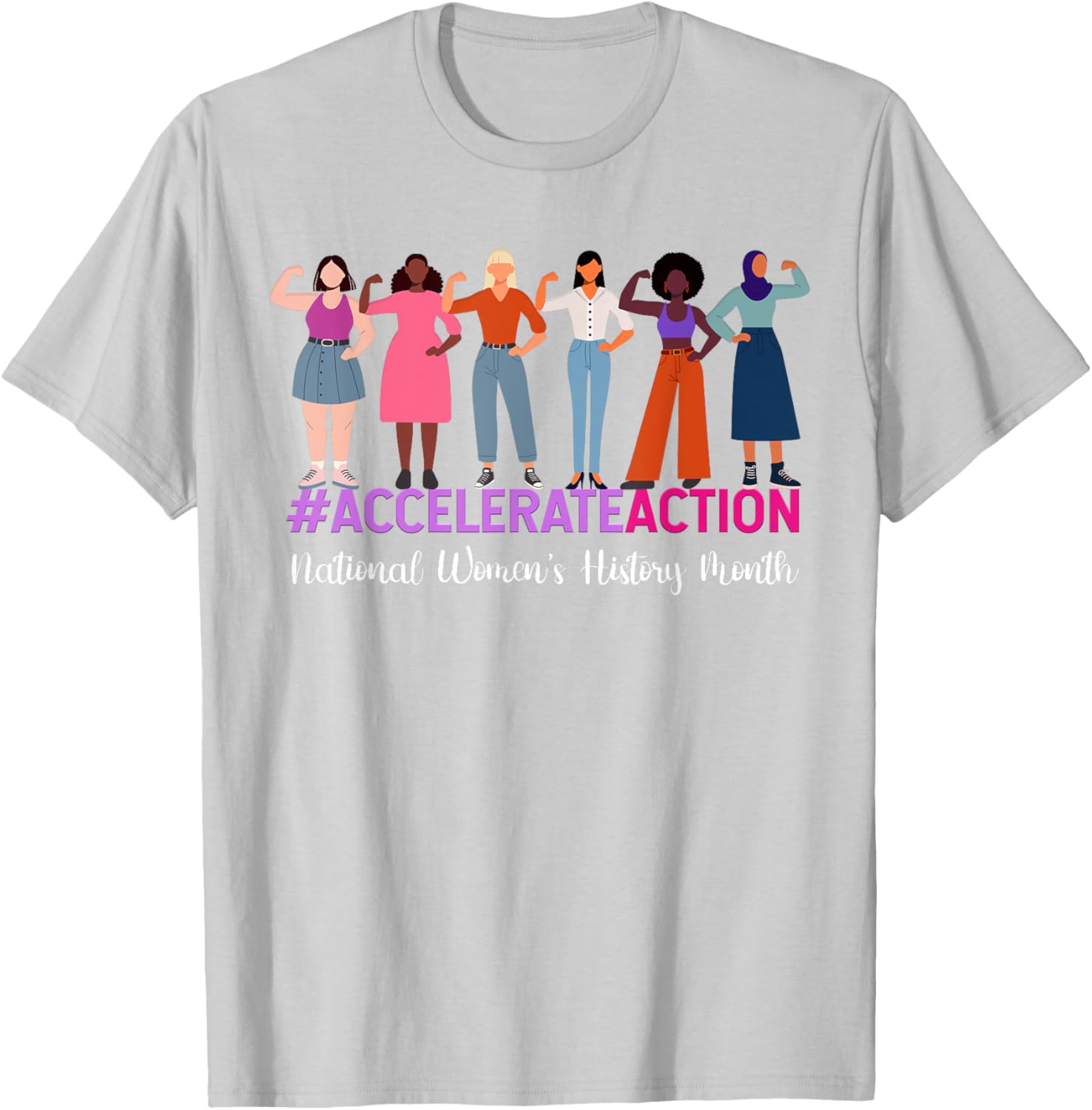 Celebrate Women's History Month 2025 with a Stylish T-Shirt for Her - 7