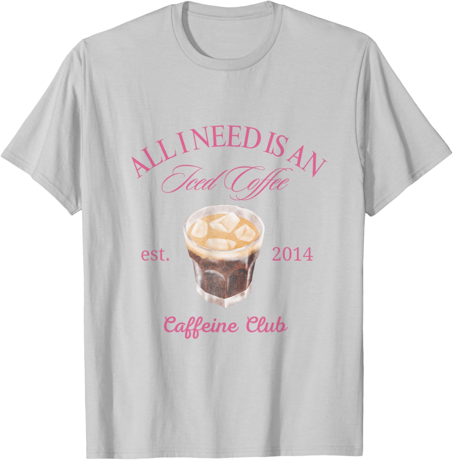 Iced Coffee Lover T-Shirt Perfect for Casual Style and Gift Ideas - 5