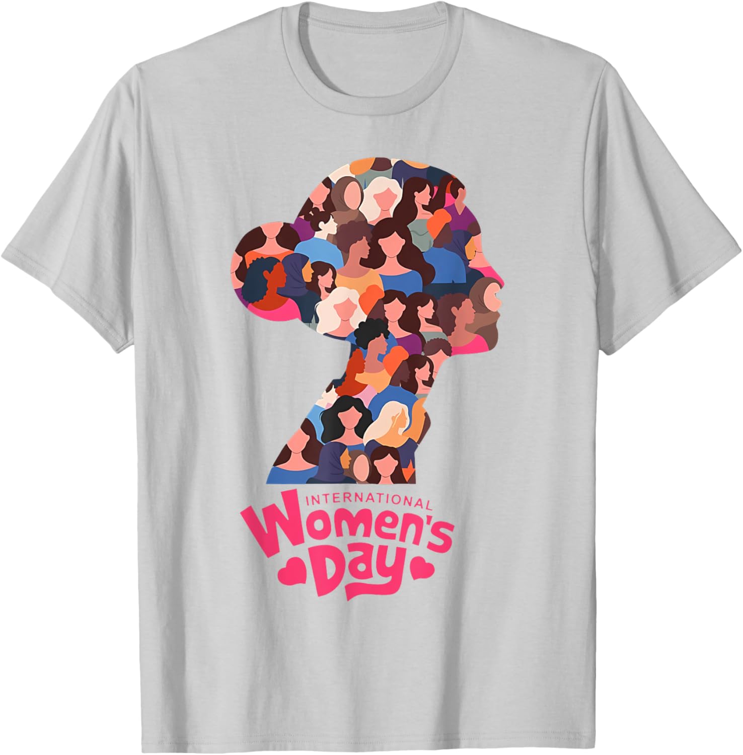 Celebrate Women's Day with Inspire Inclusion Women's T-Shirt for March 8 - 10