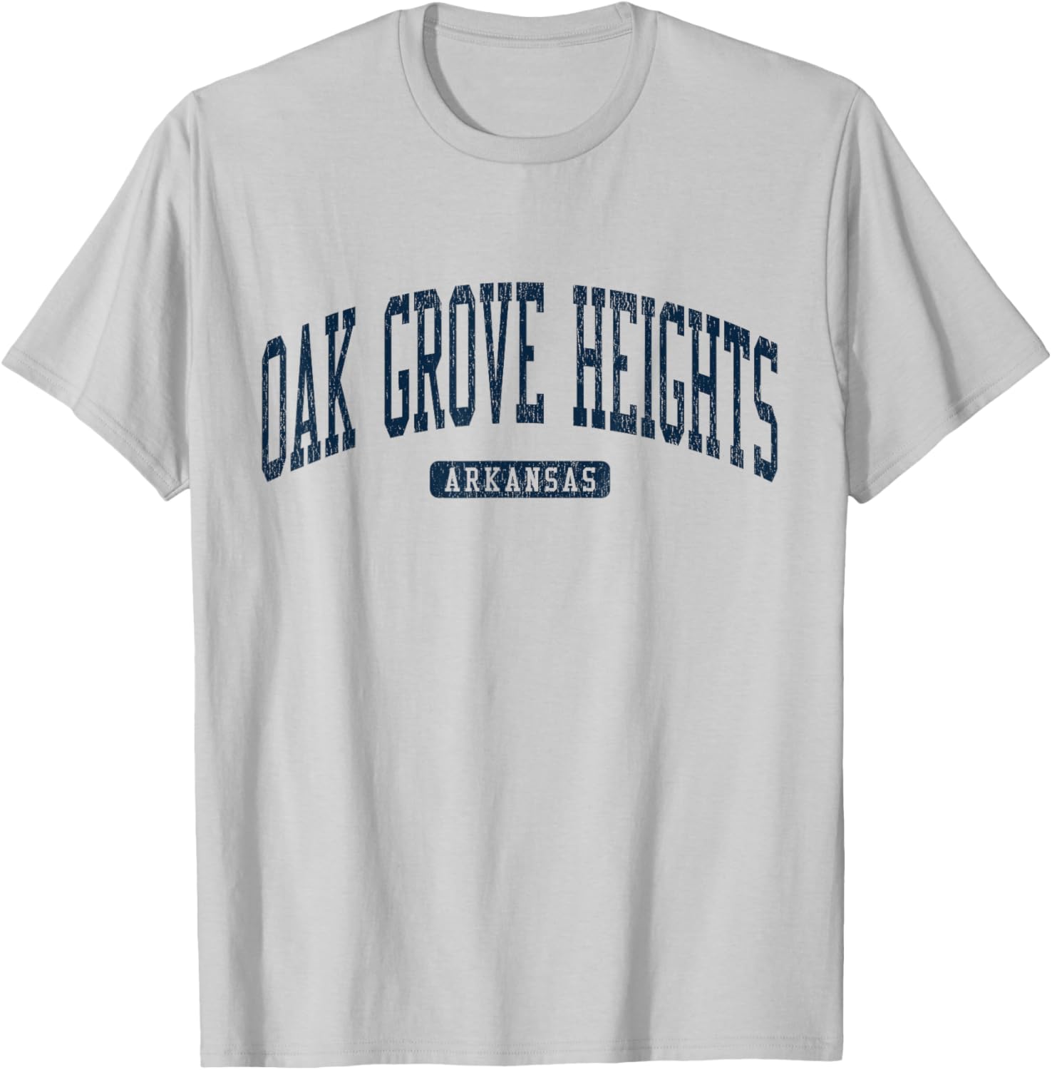 Oak Grove Heights Arkansas College Blue T-Shirt for Students and Fans - 9
