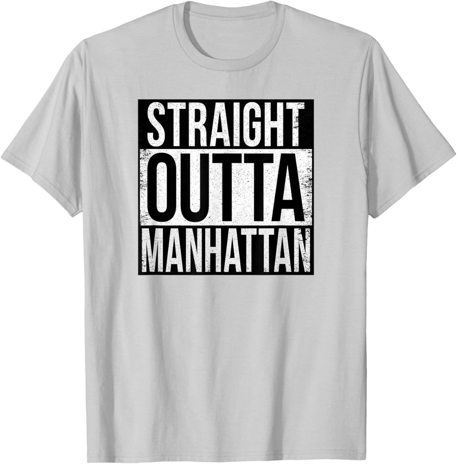 Straight Outta Manhattan T-Shirt for Fun Fashion and City Vibes - 28