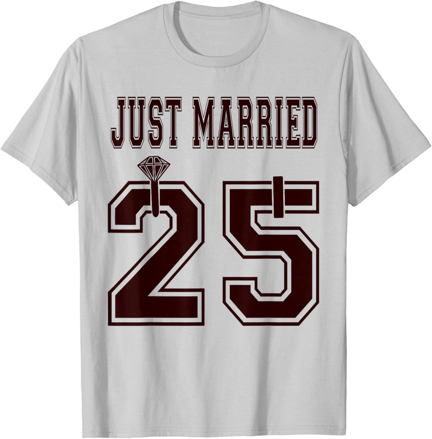 Just Married 2025 Matching Honeymoon T-Shirts for Wife and Husband - 22