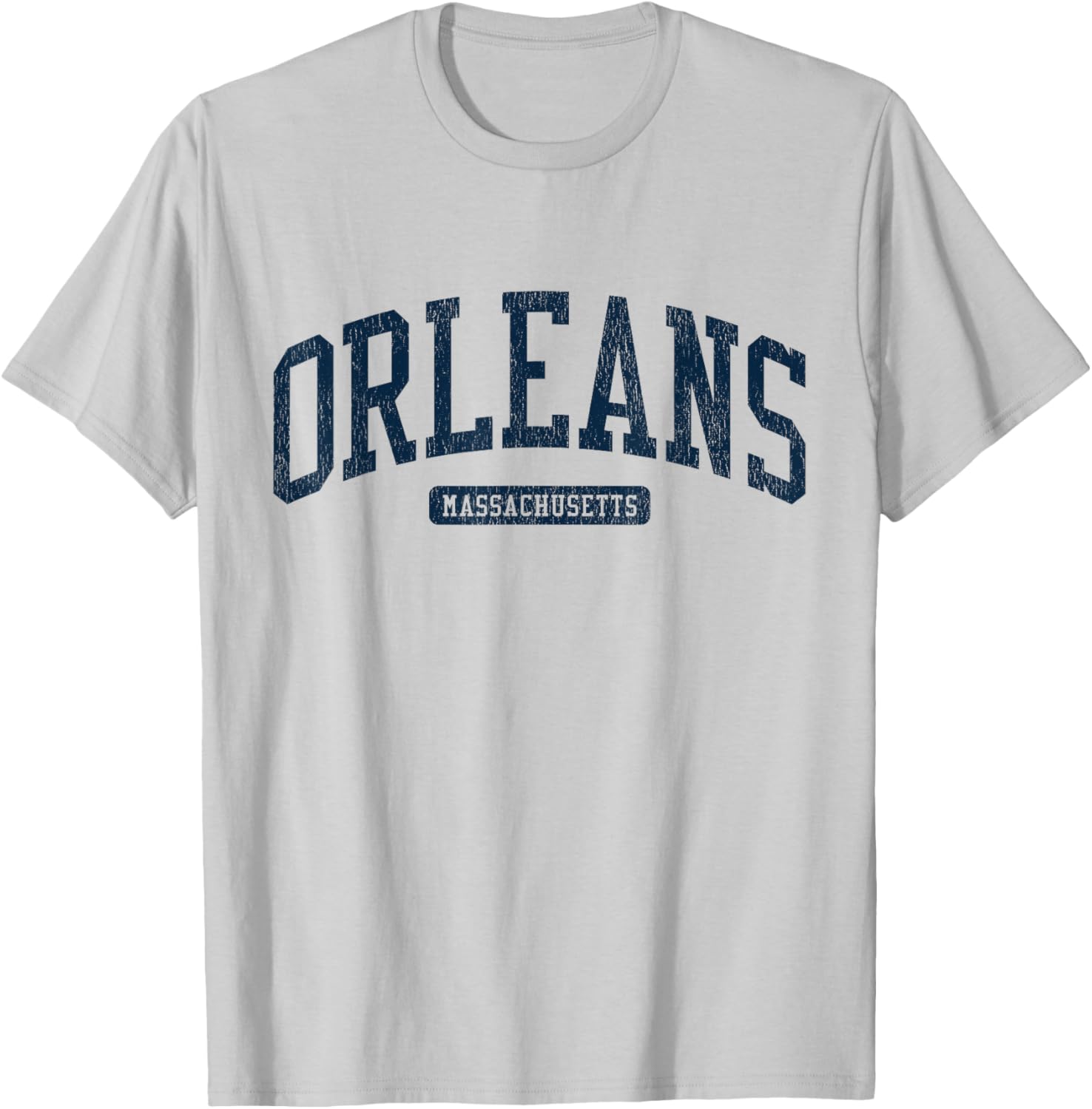 Orleans MA College University Style Blue T-Shirt for Comfortable Casual Wear - 8