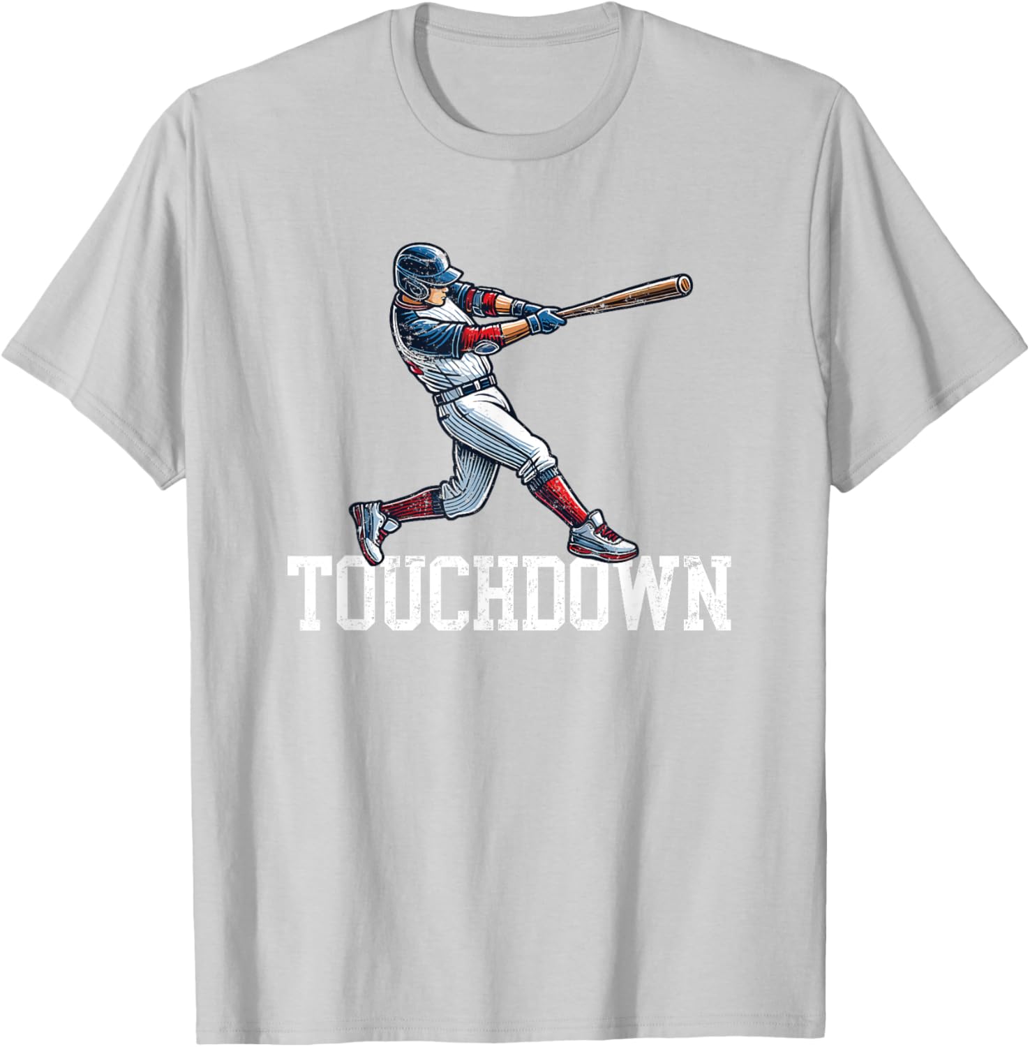 Funny Football Baseball Mash-Up T-Shirt for Sports Lovers - 5