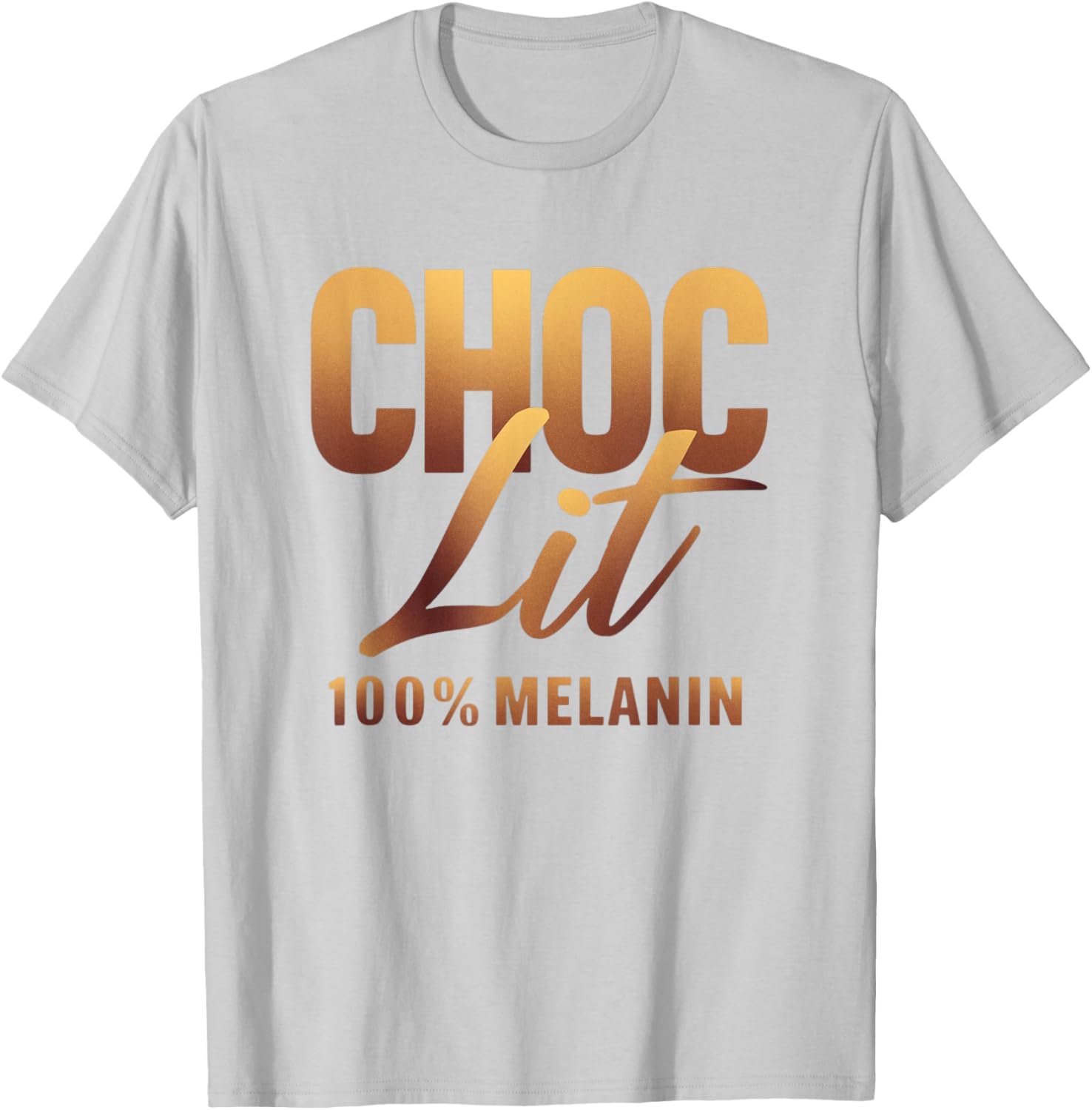 Choclit 100% Melanin Black History Afro Motivation T-Shirt for Everyone - 11