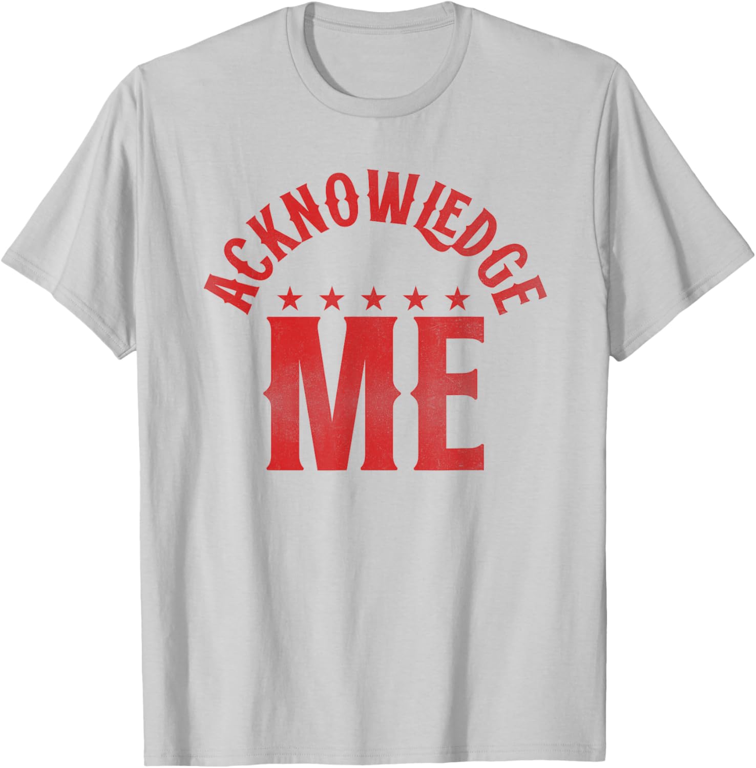 Acknowledge Me Retro Vintage Sports Competition T-Shirt for All Seasons - 29