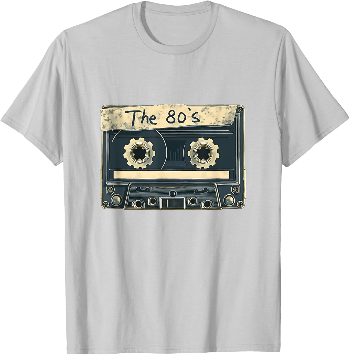 Classic Vintage Cassette Tape T-Shirt for 80s 90s Nostalgia Lovers - 17
