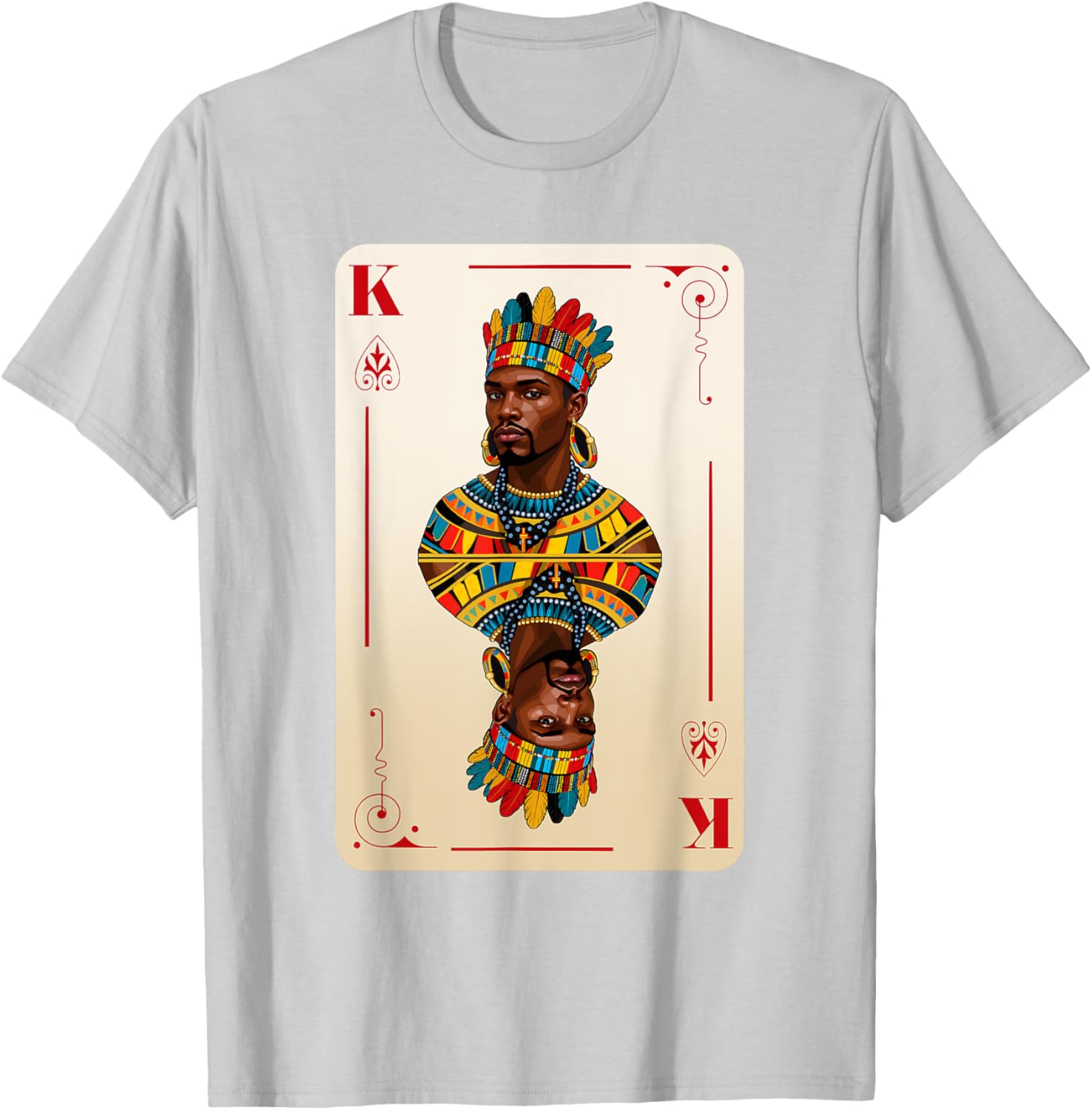 African King Black Pride BHM Couples T-Shirt for Men - Matching Style - 22