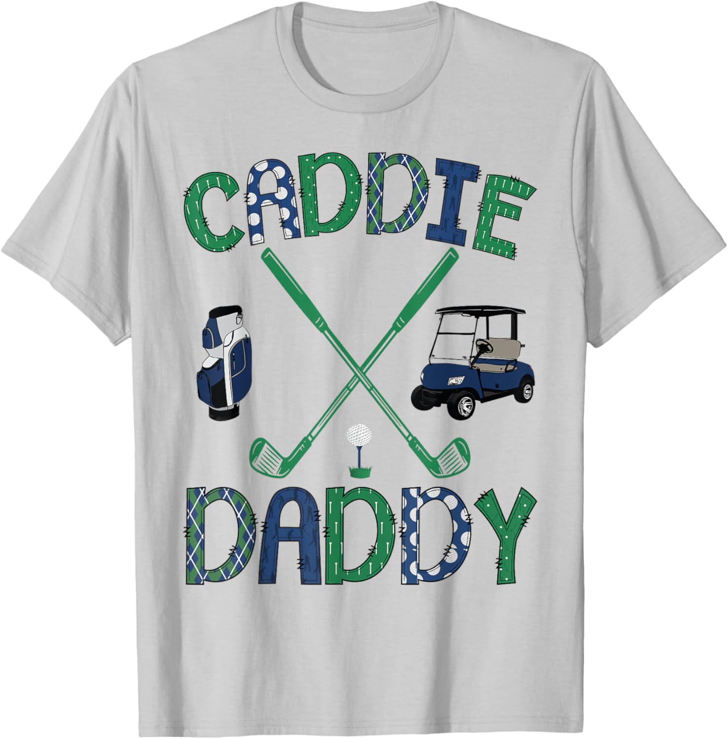 Caddie Daddy Hole in One Birthday Golfer T-Shirt for Golf Lovers - 4