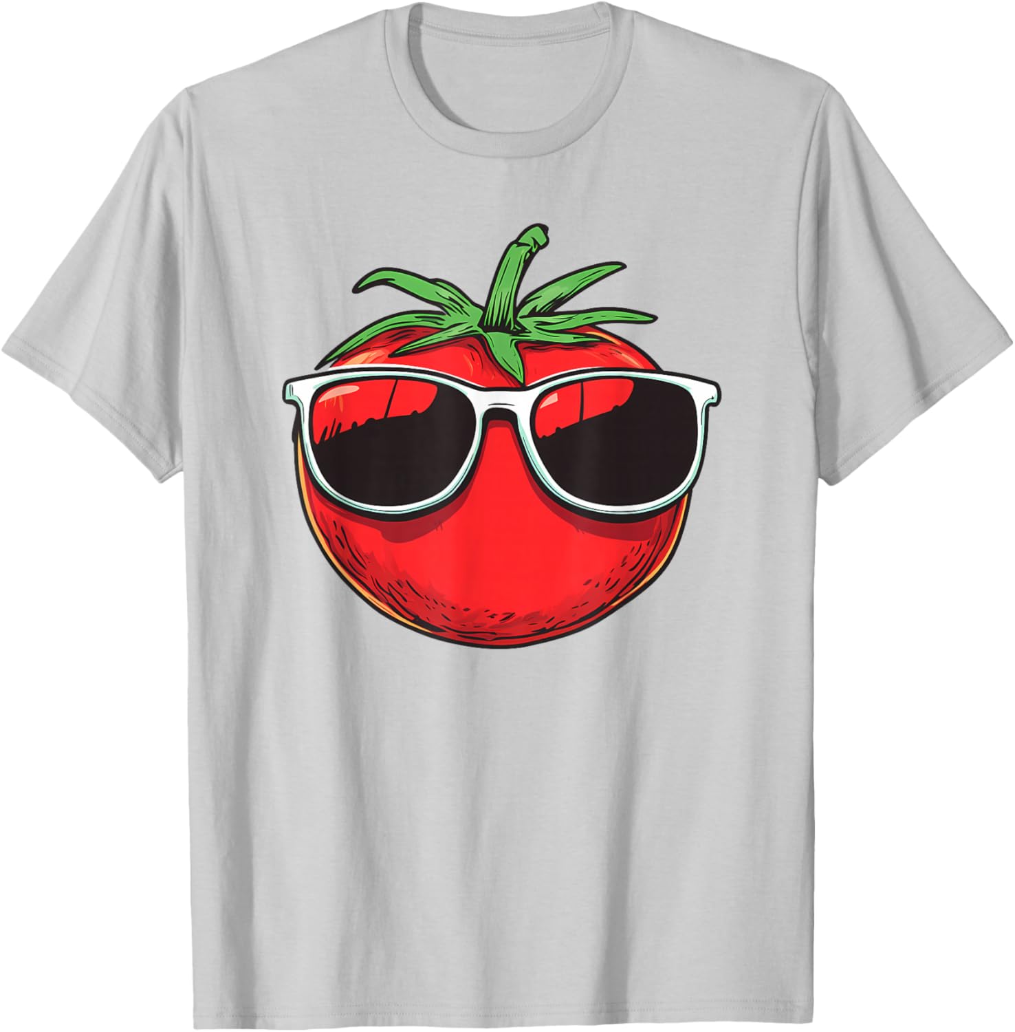 Funny Tomato Sunglasses T-Shirt for Cool Summer Style and Fun Fashion - 18