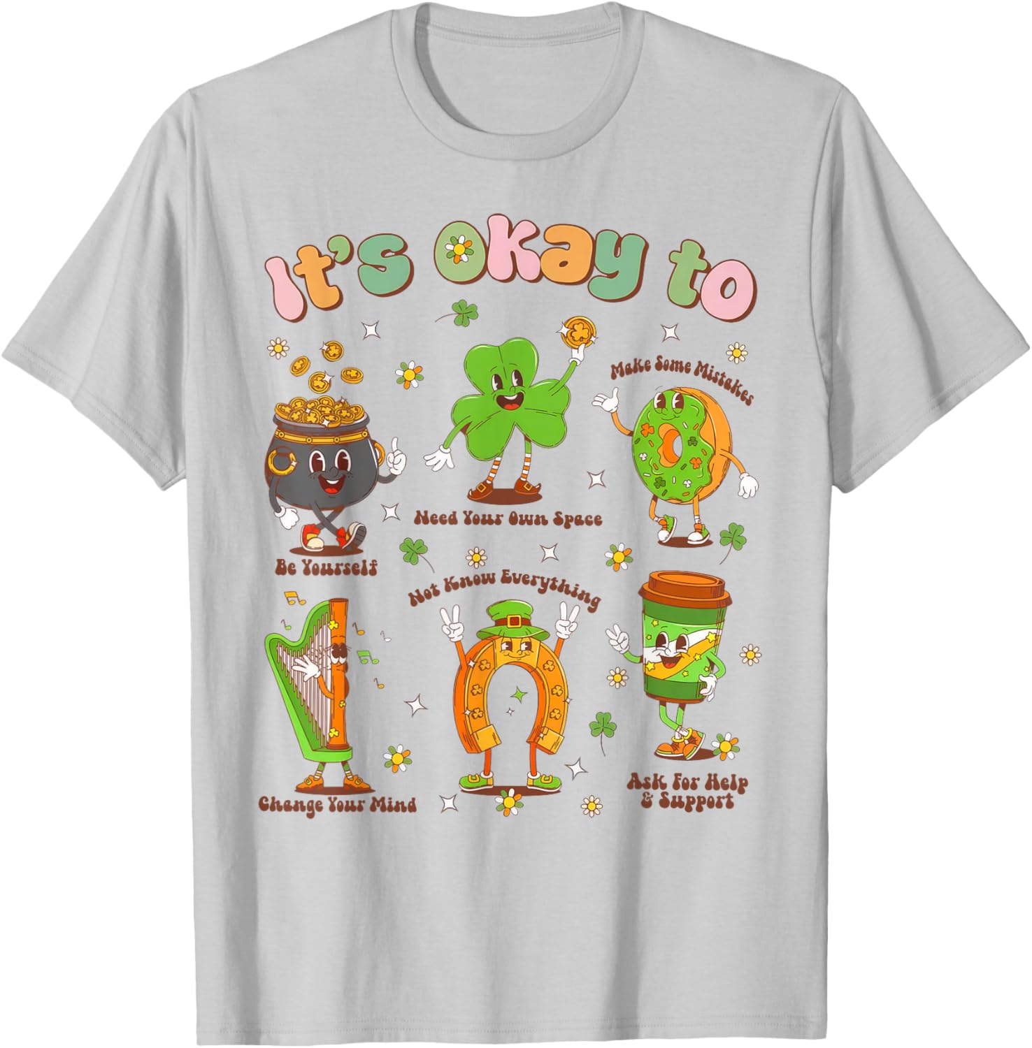 St Patrick's Day School Counselor Shamrock T-Shirt for Festive Fun - 10