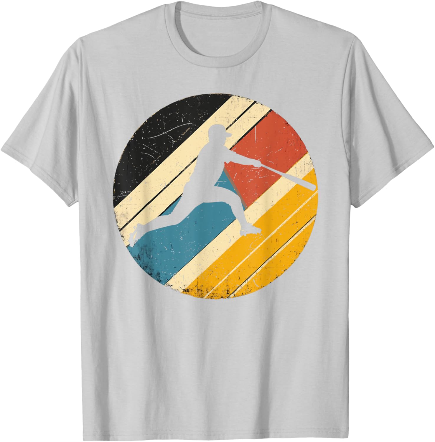 Retro Vintage Baseball Player T-Shirt for Men, Women, and Kids - 9