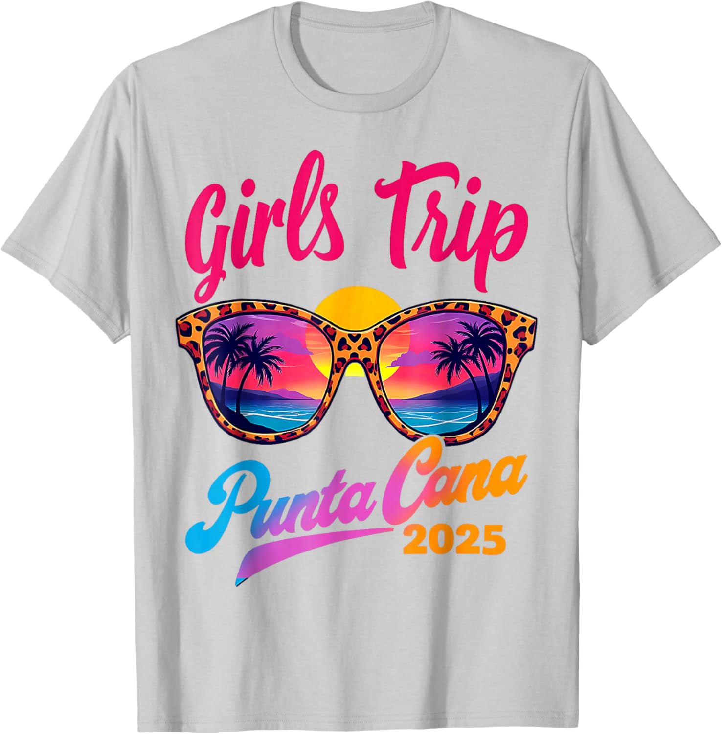 Girls Trip Punta Cana 2025 Matching Summer T-Shirt for Women - 28