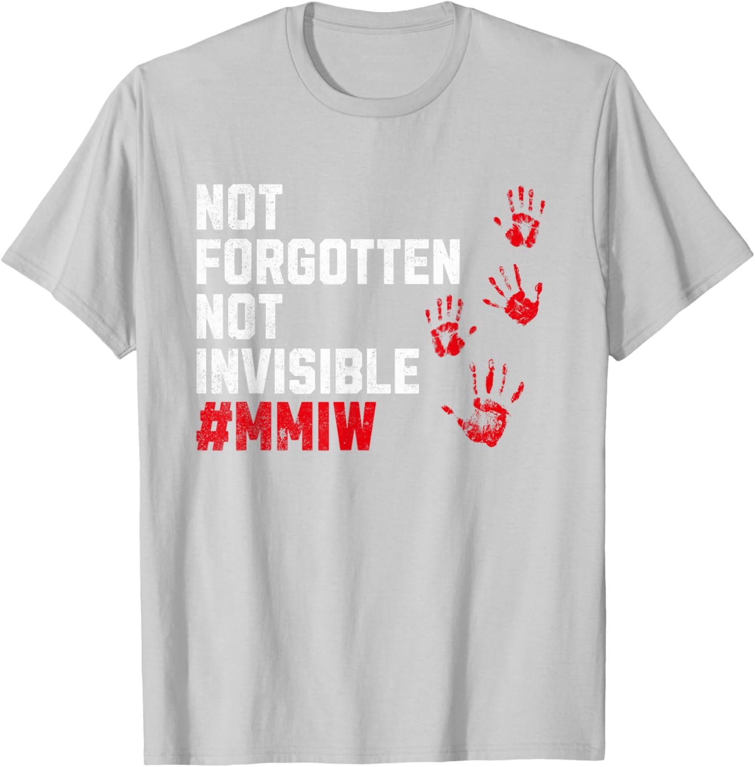 Stolen Sisters MMIW Invisible T-Shirt for Awareness of Missing Indigenous Women - 5