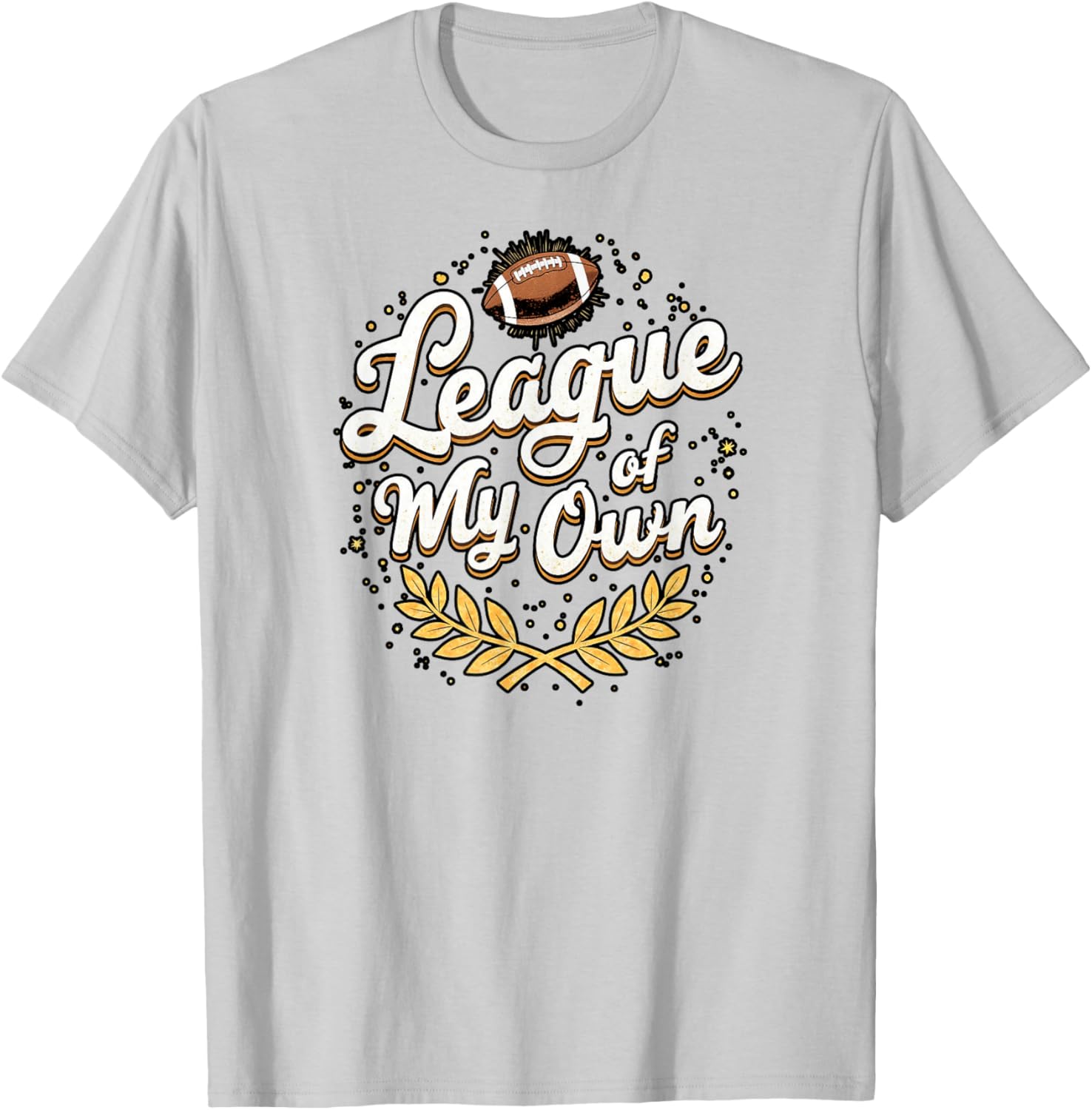 Funny Fantasy Football Champs Trophy Winner Draft T-Shirt for Fans - 25