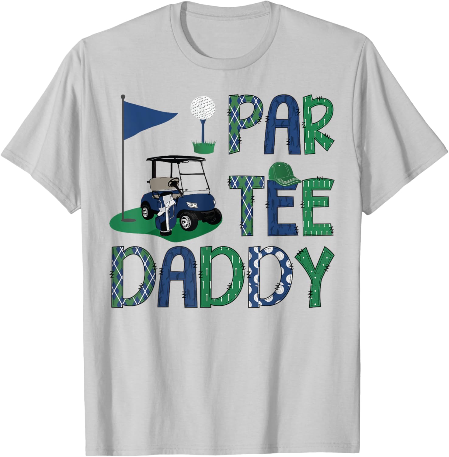 Par-Tee Daddy Golf Lover Birthday Family Matching T-Shirt for Fun Celebrations - 1