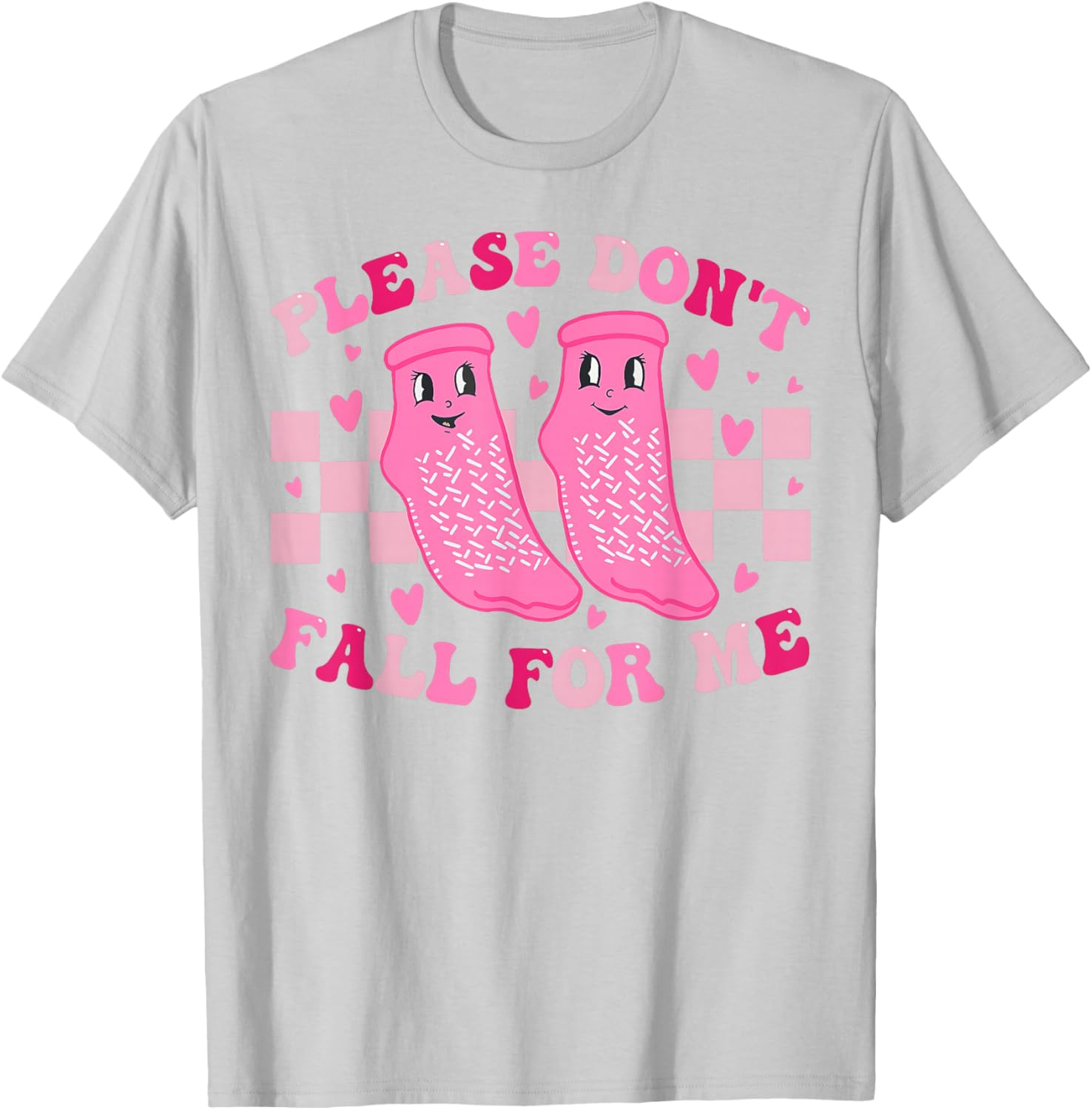 Funny Nurse Valentine T-Shirt for RN PCT CNA - Don't Fall for Me! - 18