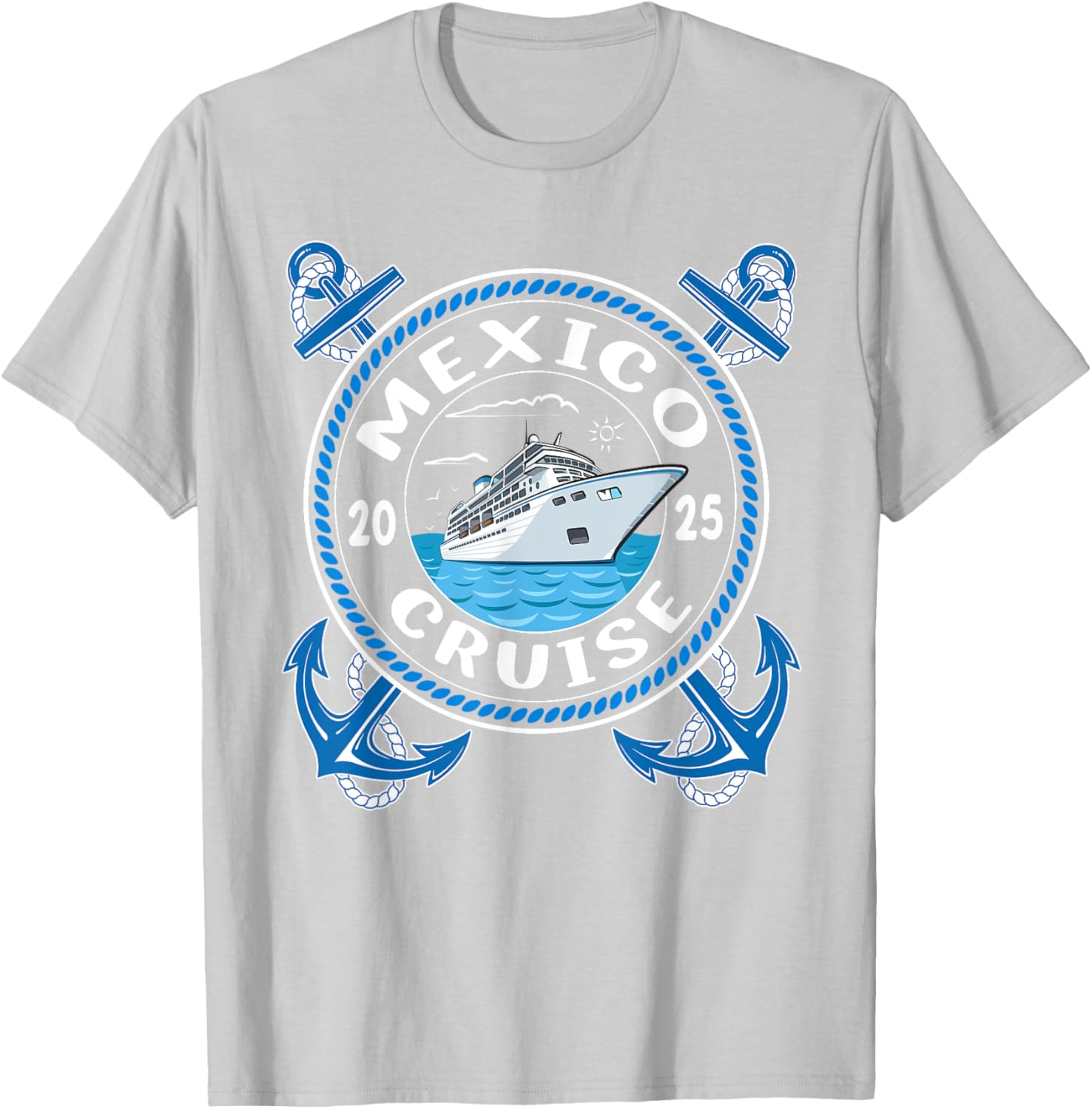 Mexico Cruise 2025 Family Summer Vacation T-Shirt for Fun Adventures - 2