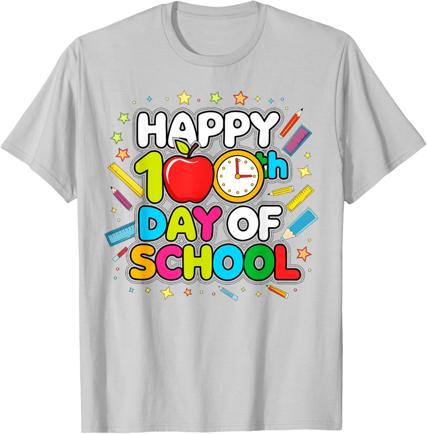 100 Days of School T-Shirt for Toddlers Perfect for Teachers and Students - 20