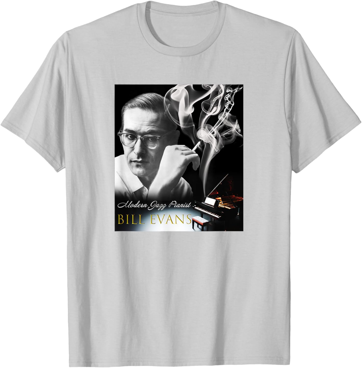 Bill Evans 001 T-Shirt for Music Lovers - Stylish and Comfortable Apparel - 19