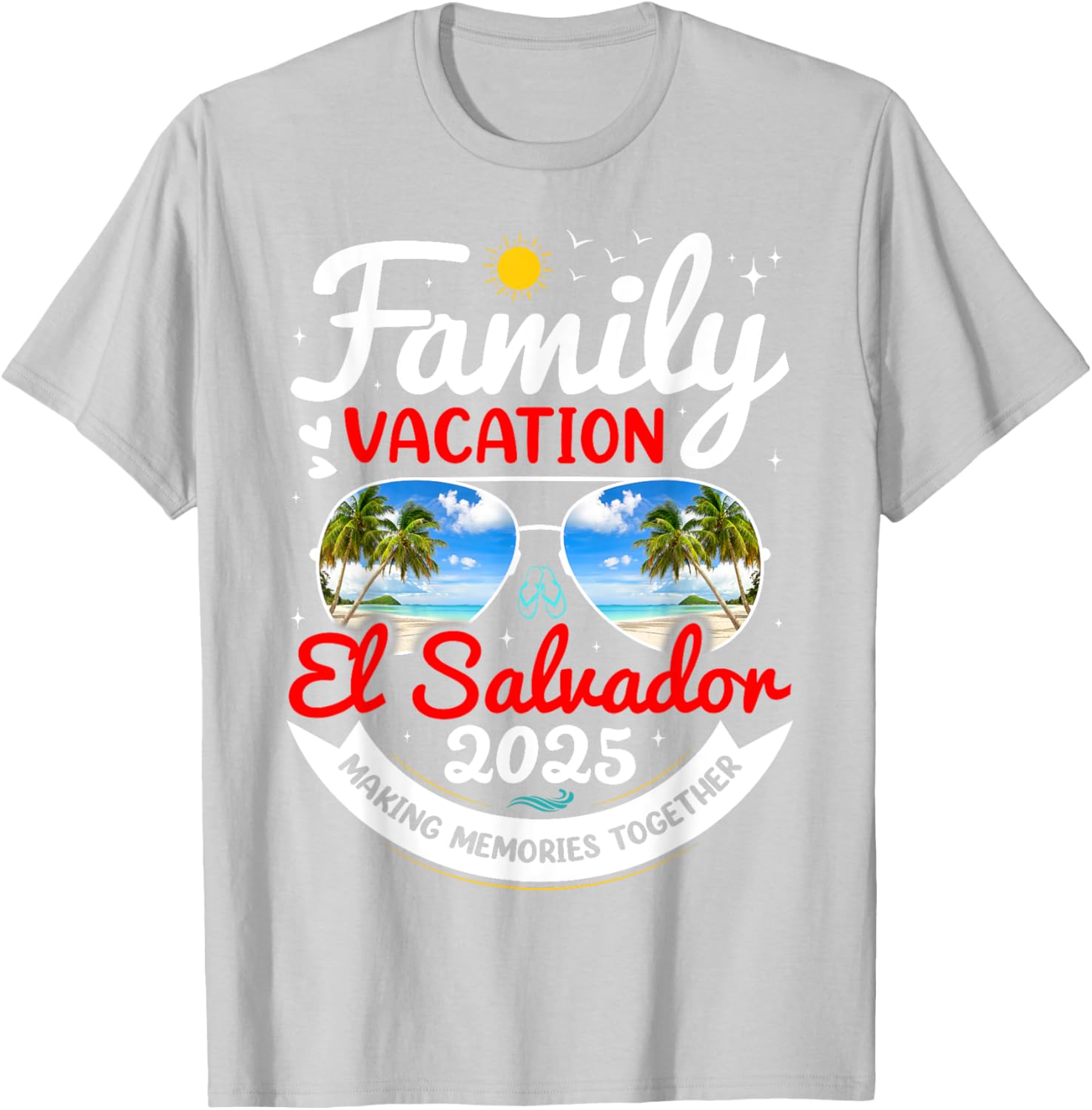 El Salvador Family Vacation 2025 Beach Group T-Shirt for Fun Adventures - 17