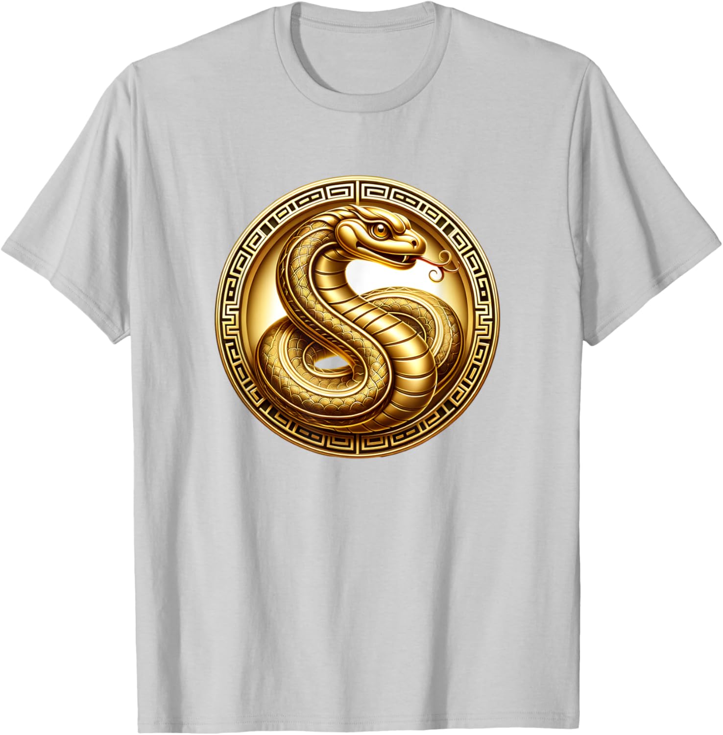 Gold Year of the Snake T-Shirt for Celebrating the Lunar New Year - 10