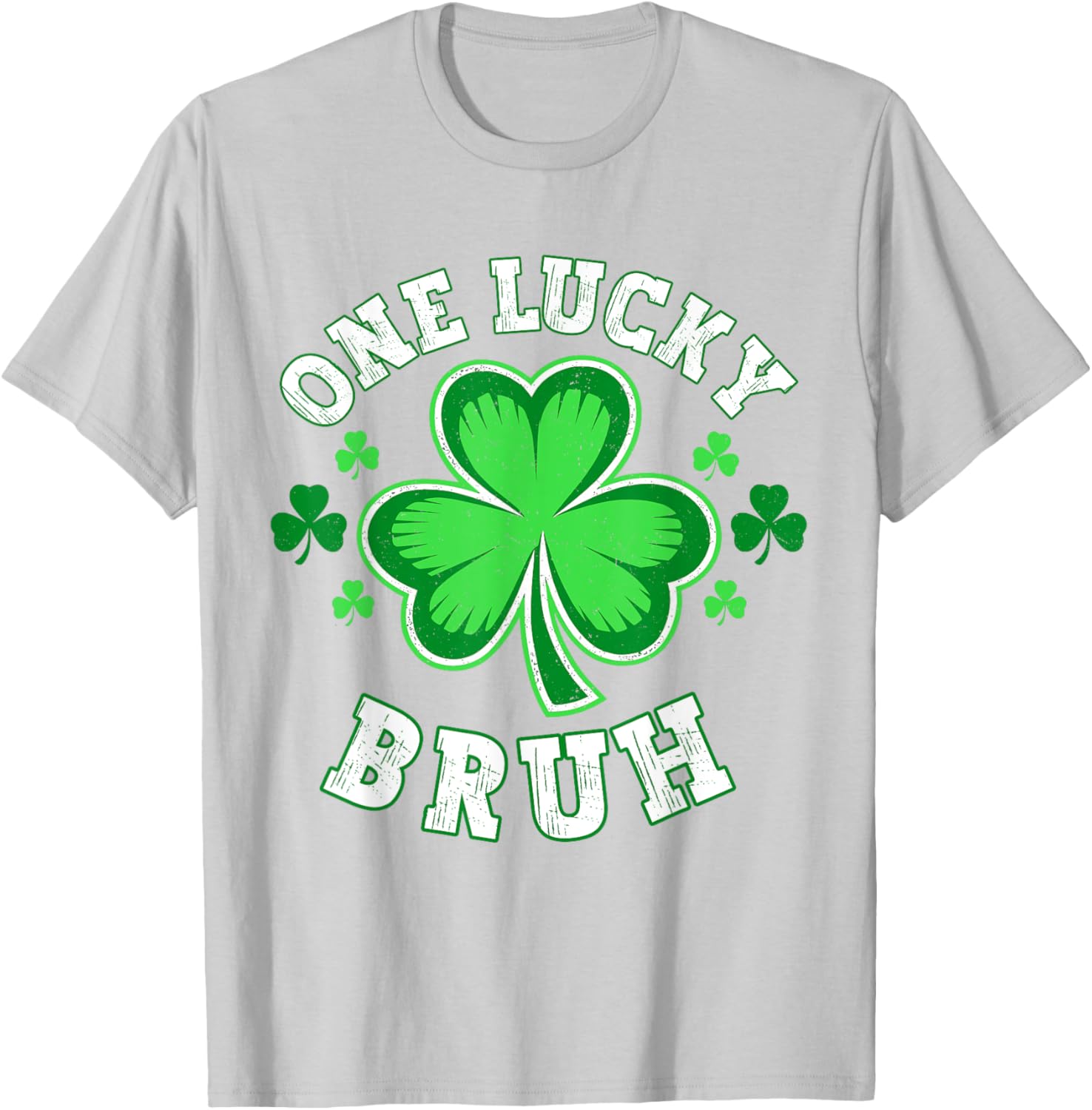 One Lucky Bruh St Patrick's Day Leprechaun T-Shirt for Fun Celebrations - 3